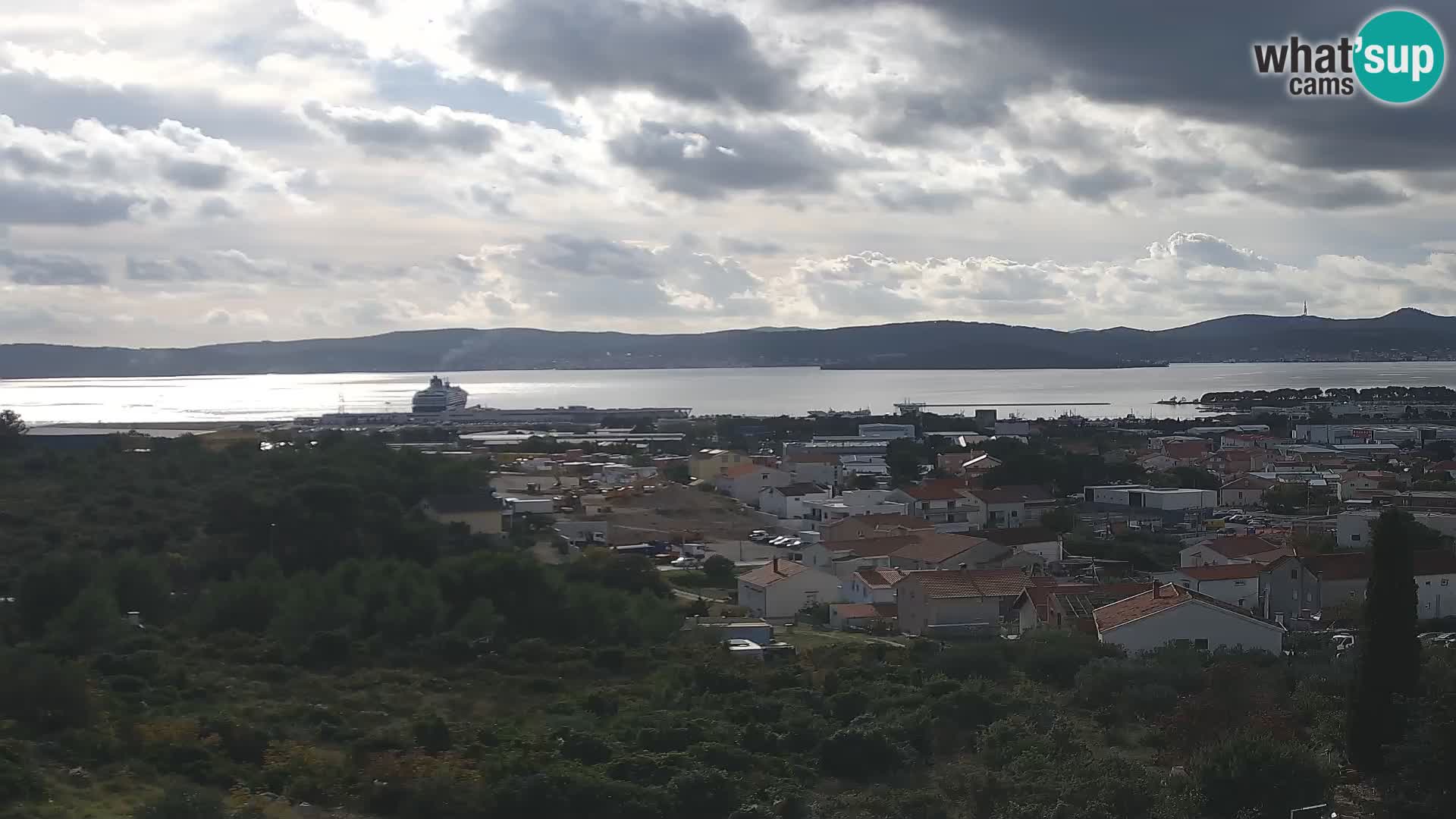 Zadar Port Gazenica Webcam Panorama, Zadar, Kroatien