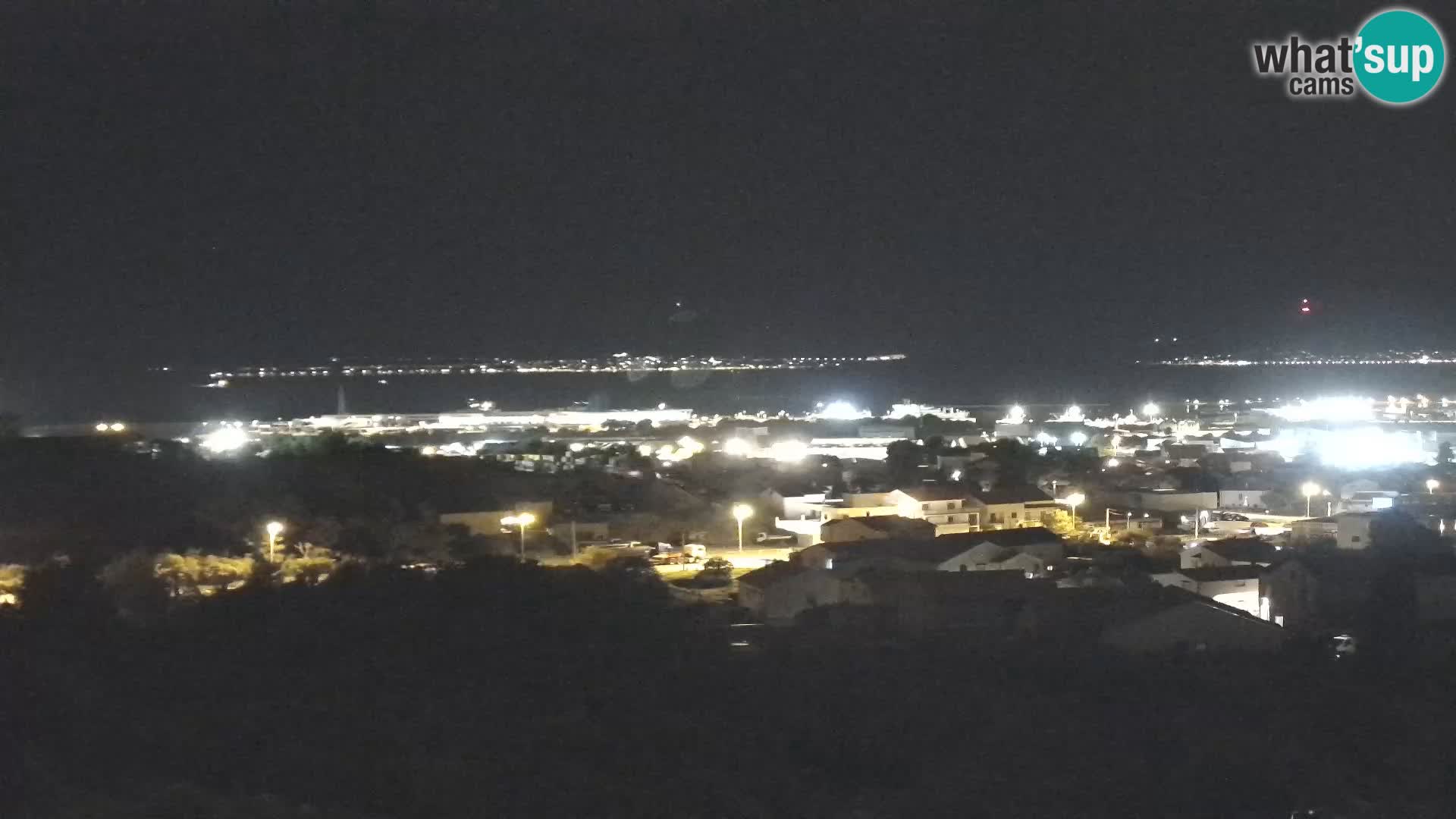 Panorama de la Webcam del Puerto Gazenica de Zadar, Zadar, Croacia