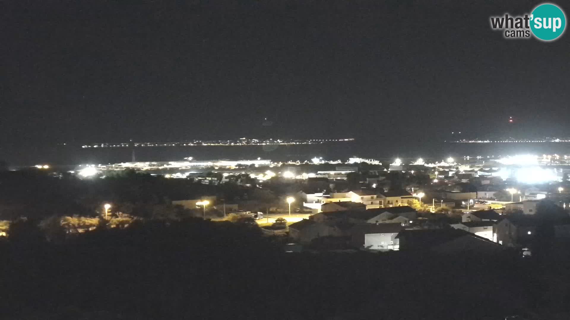 Panorama de la Webcam del Puerto Gazenica de Zadar, Zadar, Croacia