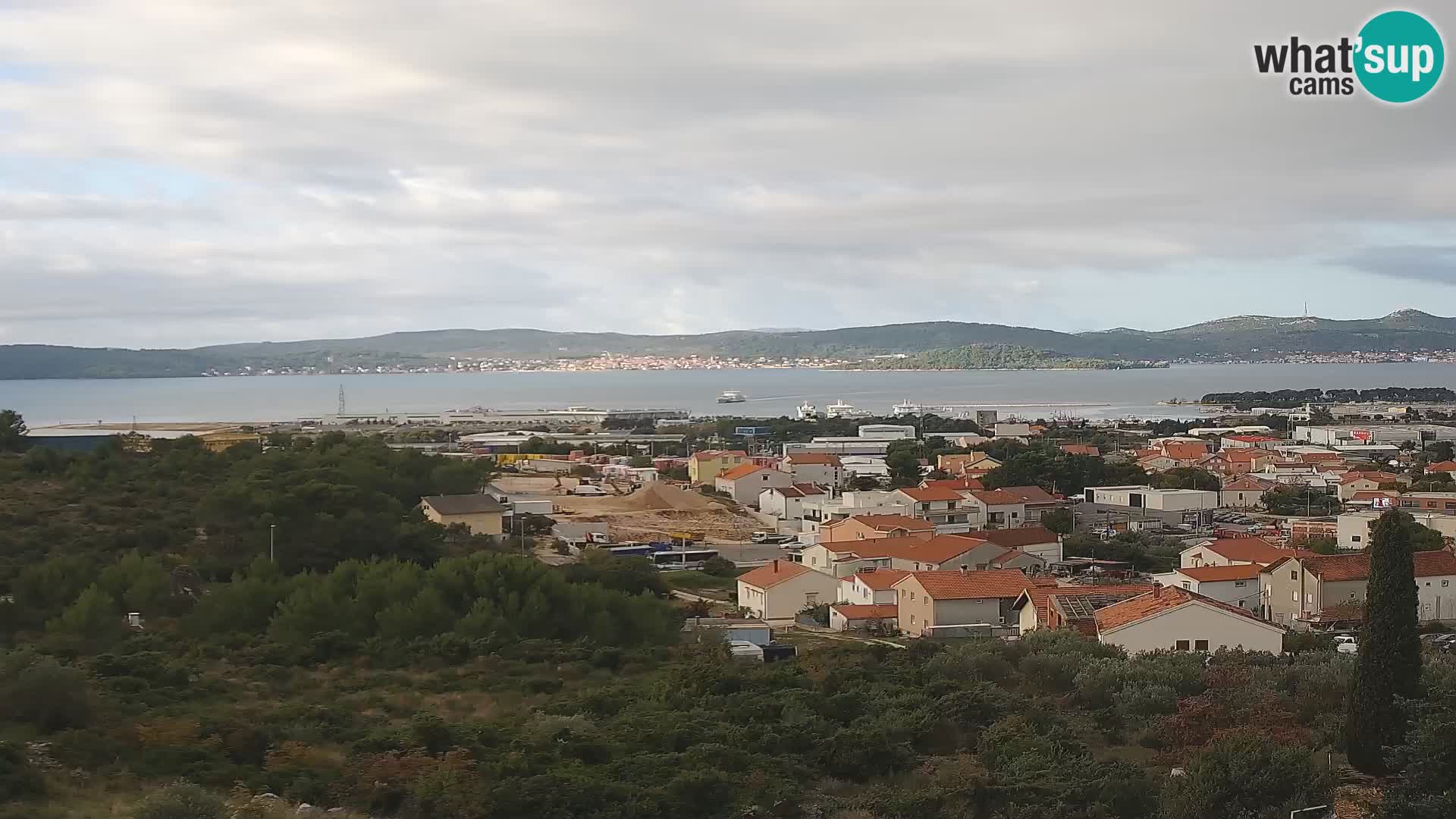 Zadar Port Gazenica Webcam Panorama, Zadar, Croatie