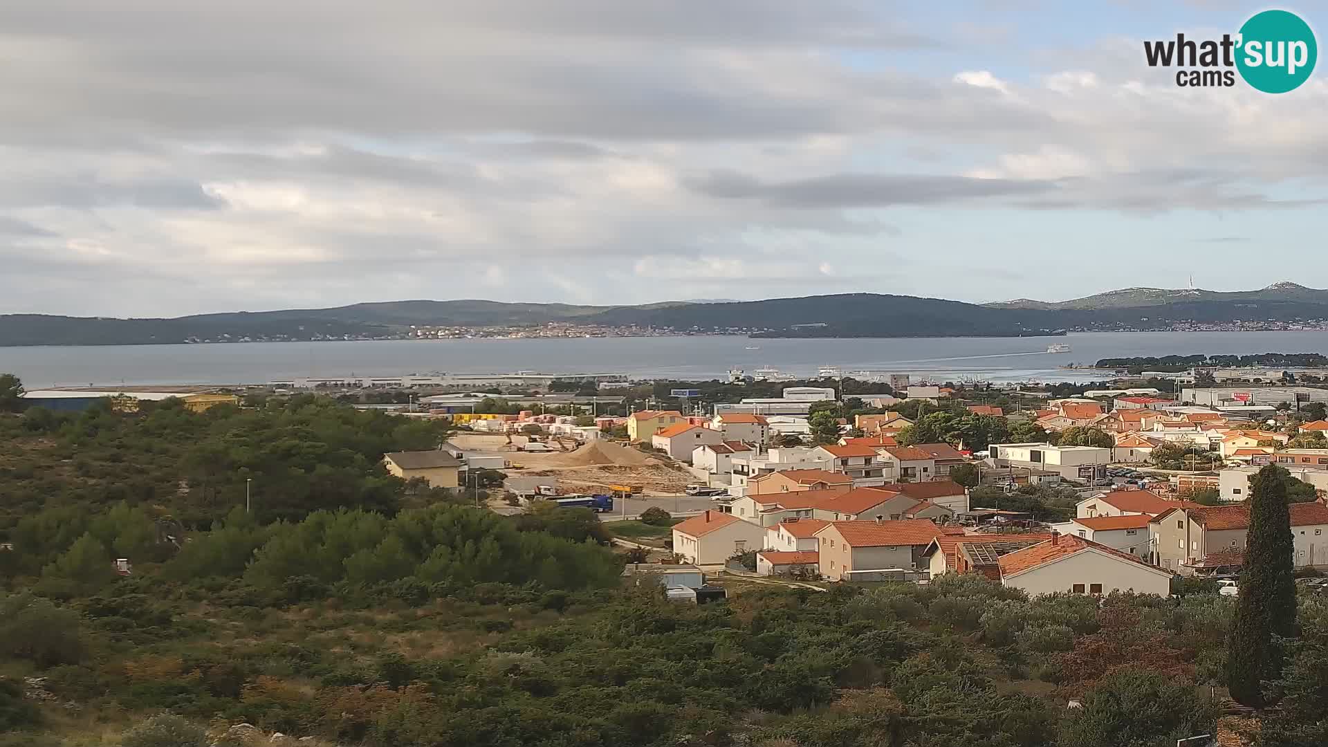 Zadar Port Gazenica Webcam Panorama, Zadar, Kroatien