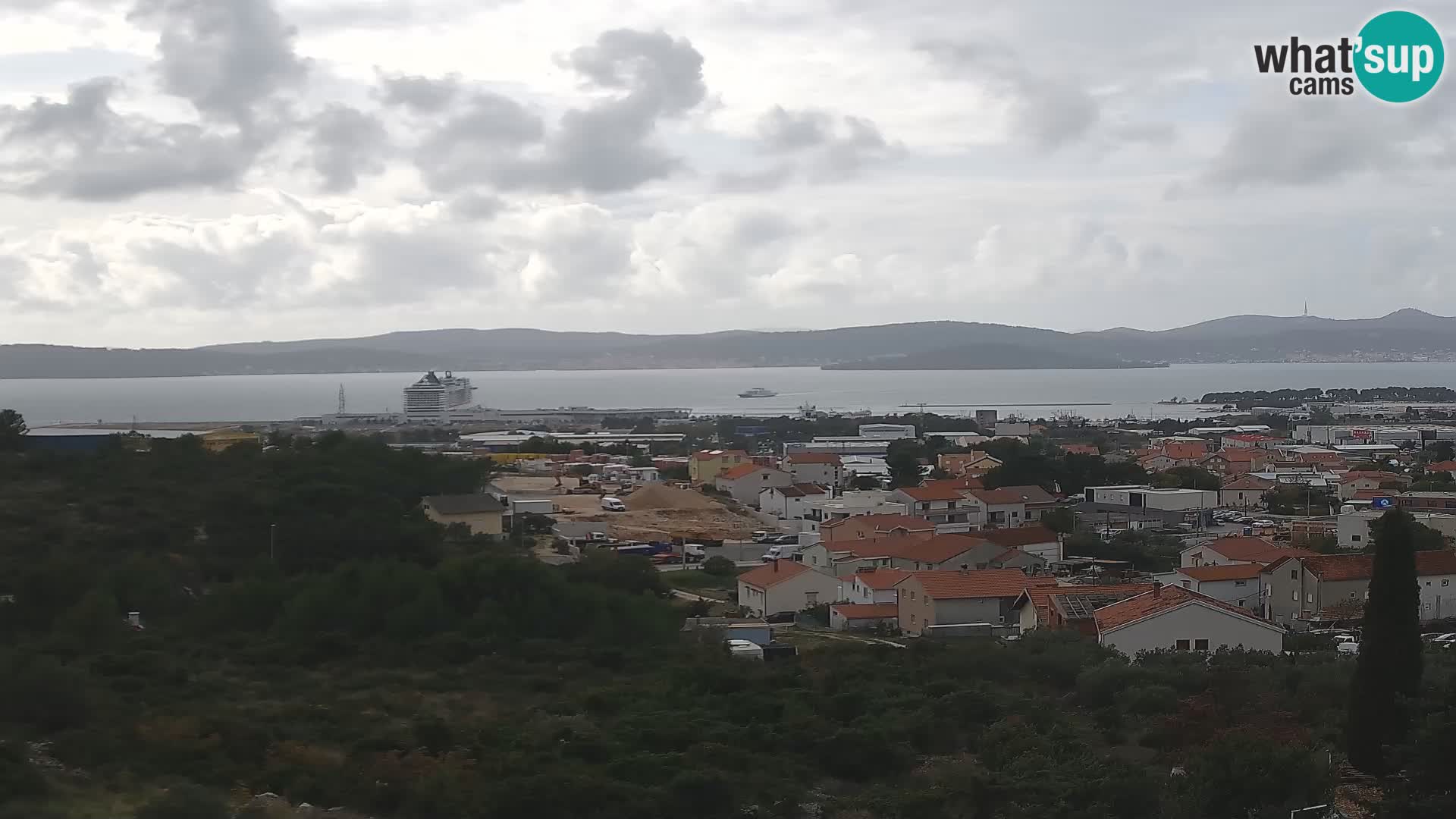 Zadar Port Gazenica Webcam Panorama, Zadar, Croatia