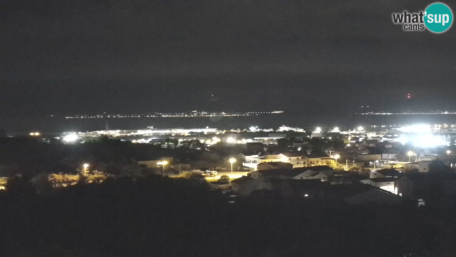 Panoramska web kamera Luke Gaženica u Zadru, Hrvatska