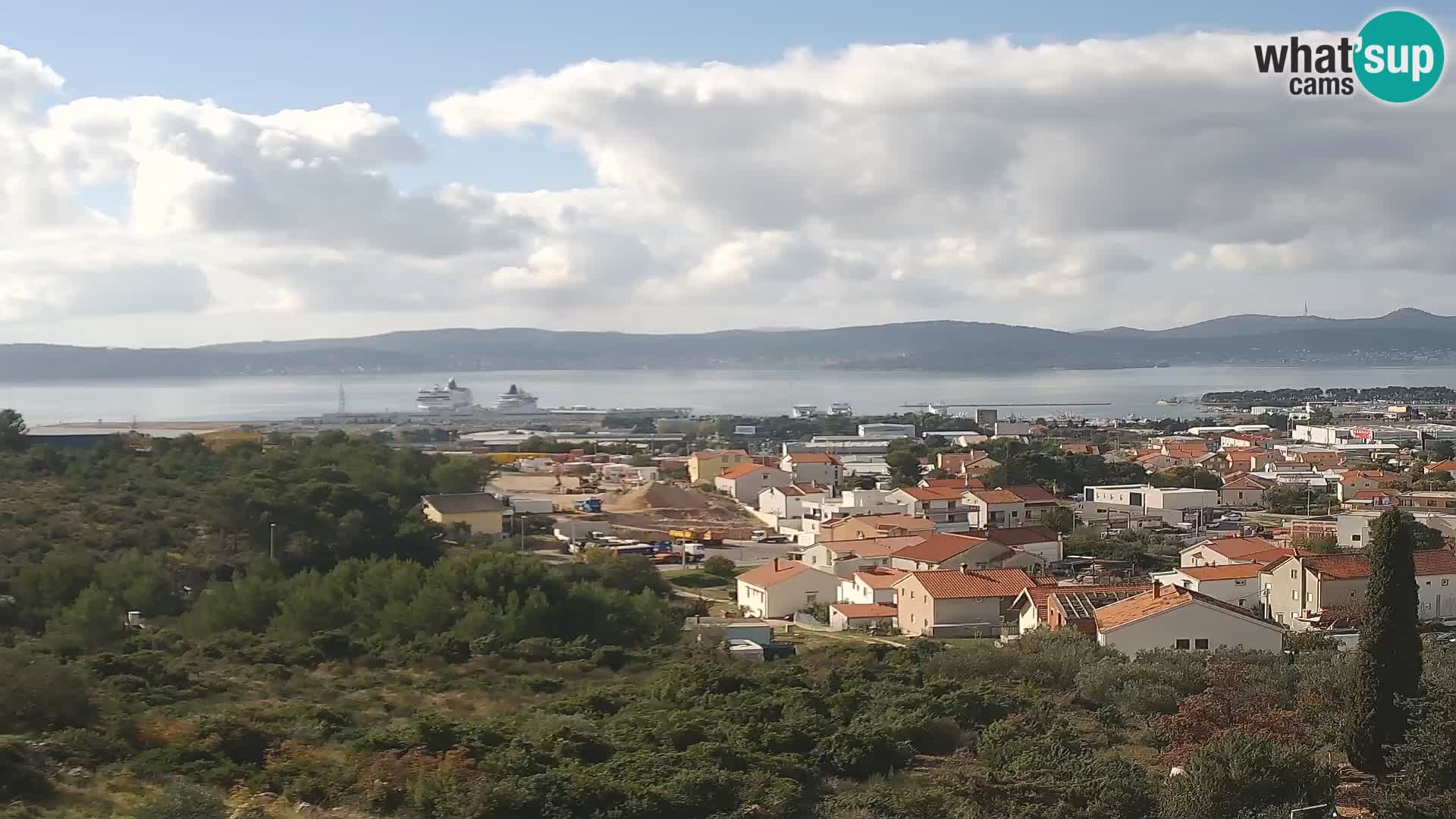 Zadar Port Gazenica Webcam Panorama, Zadar, Croatie