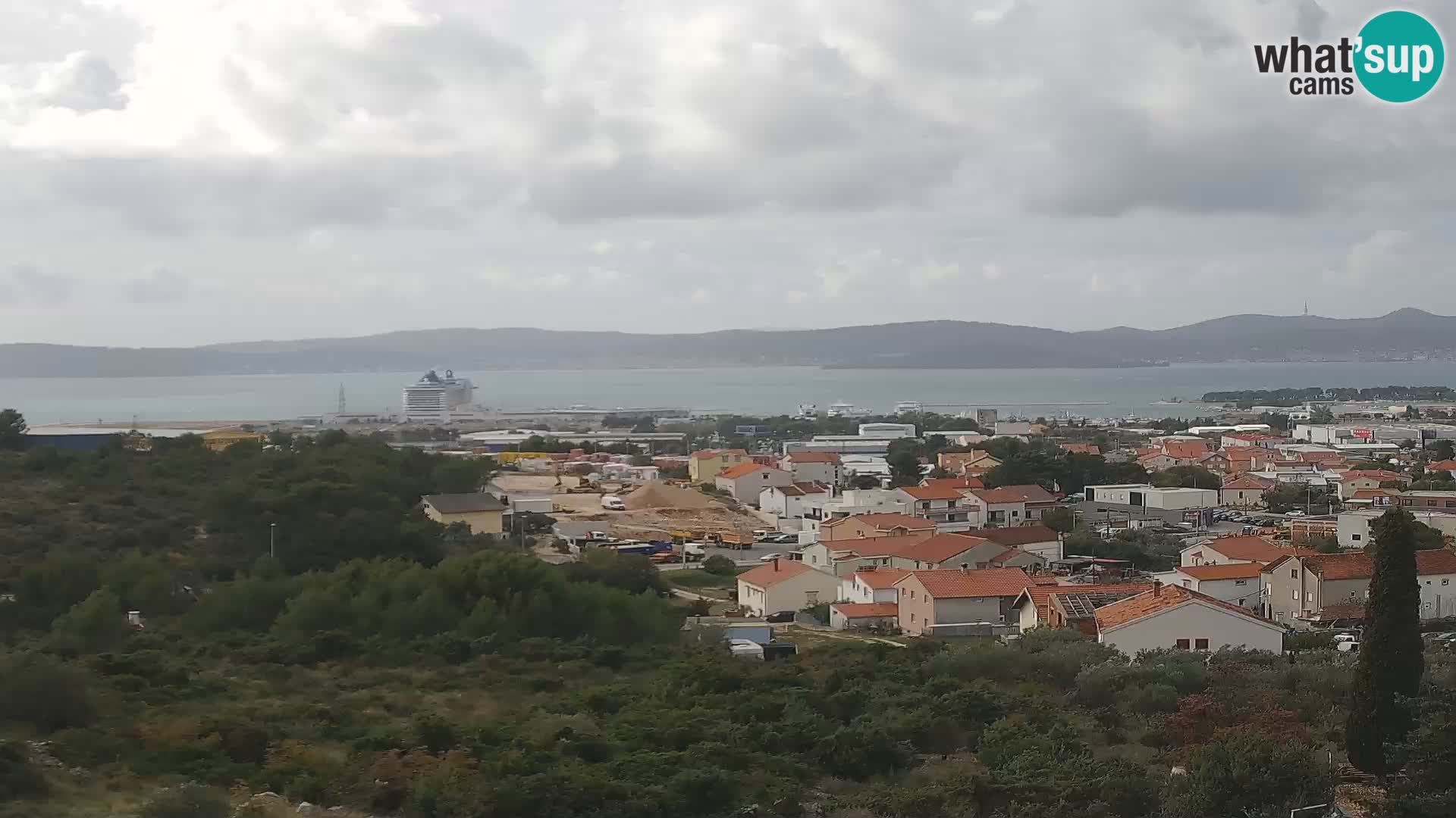 Zadar Pristanišče Gazenica s panoramsko spletno kamero, Zadar, Hrvaška