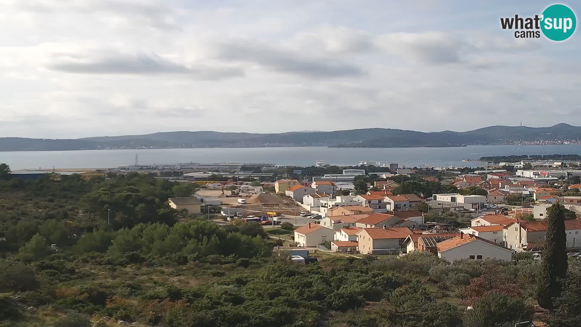 Panorama de la Webcam del Puerto Gazenica de Zadar, Zadar, Croacia