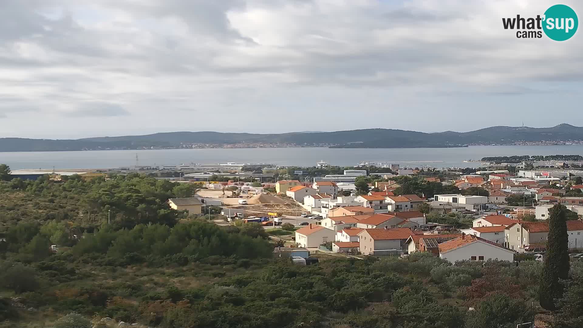 Zadar Port Gazenica Webcam Panorama, Zadar, Kroatien
