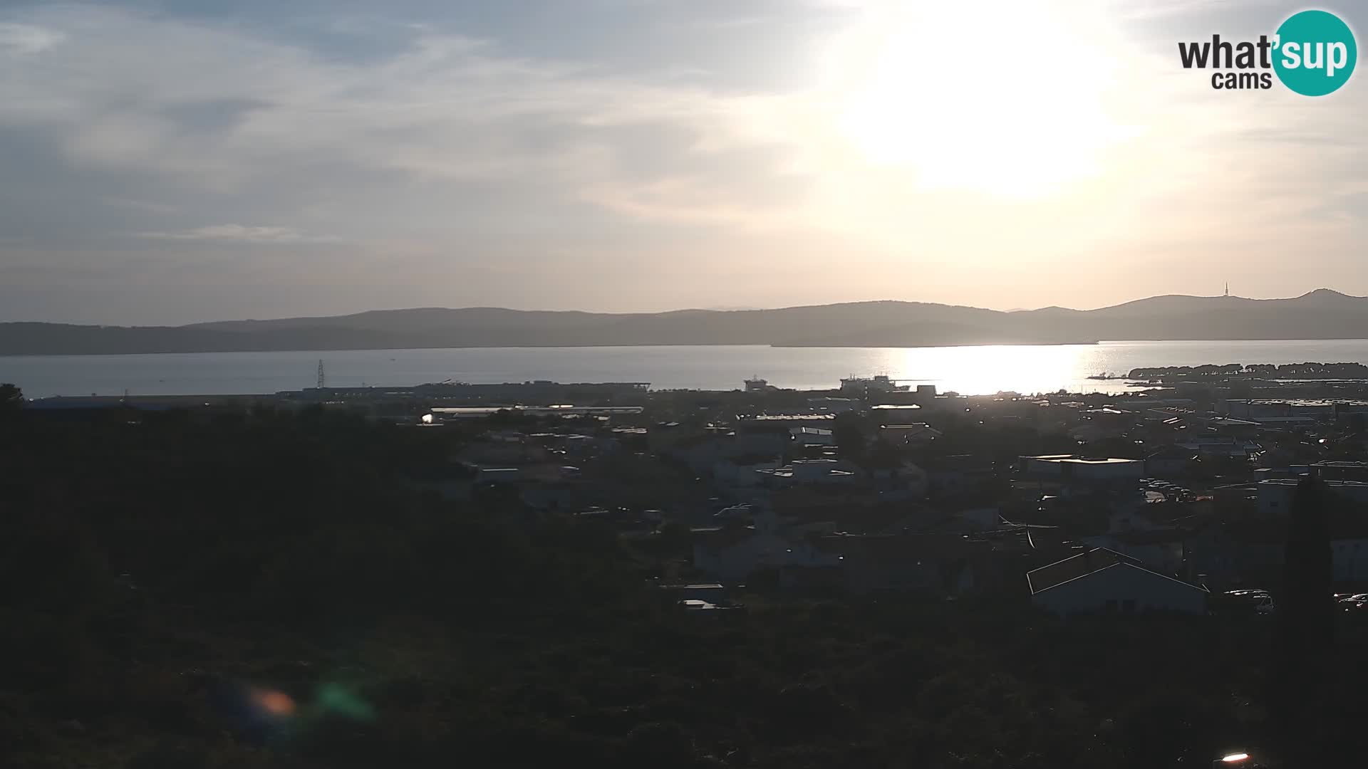 Zadar Port Gazenica Webcam Panorama, Zadar, Kroatien