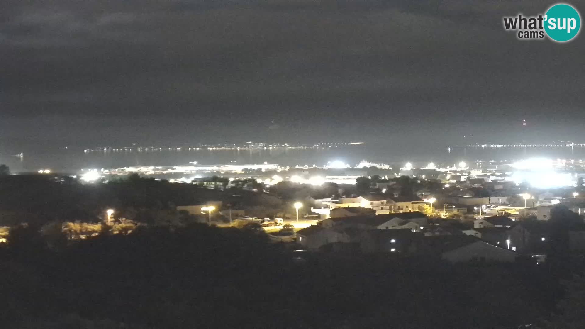 Panoramska web kamera Luke Gaženica u Zadru, Hrvatska