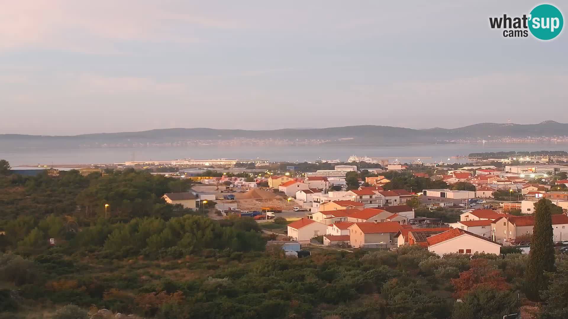 Zadar Port Gazenica Webcam Panorama, Zadar, Croatia