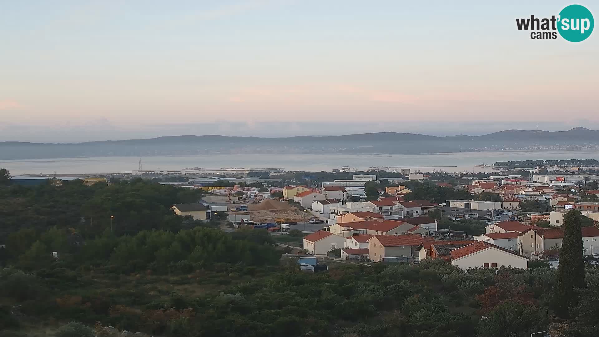 Zadar Port Gazenica Webcam Panorama, Zadar, Croatia