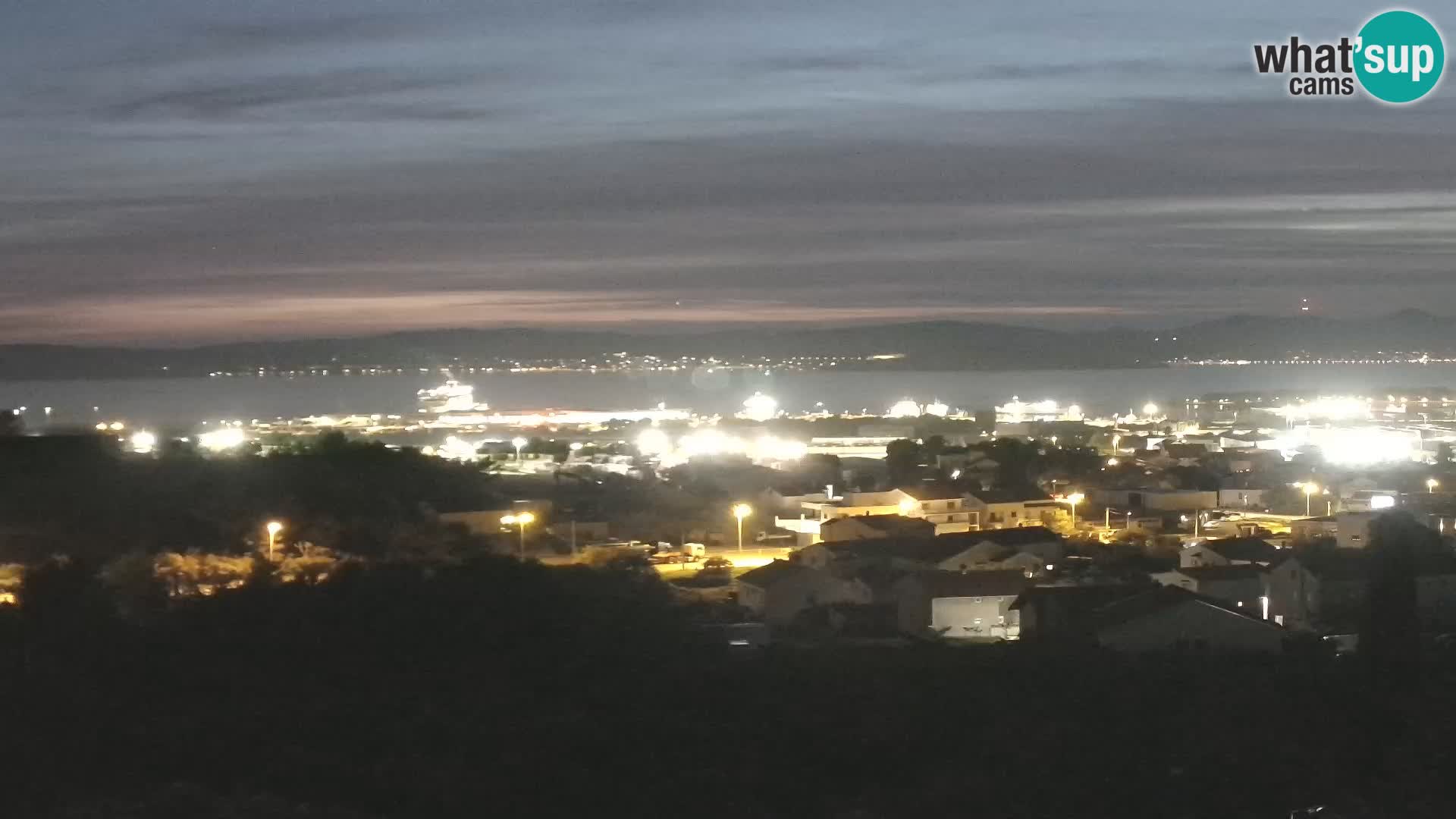Zadar Port Gazenica Webcam Panorama, Zadar, Croatie