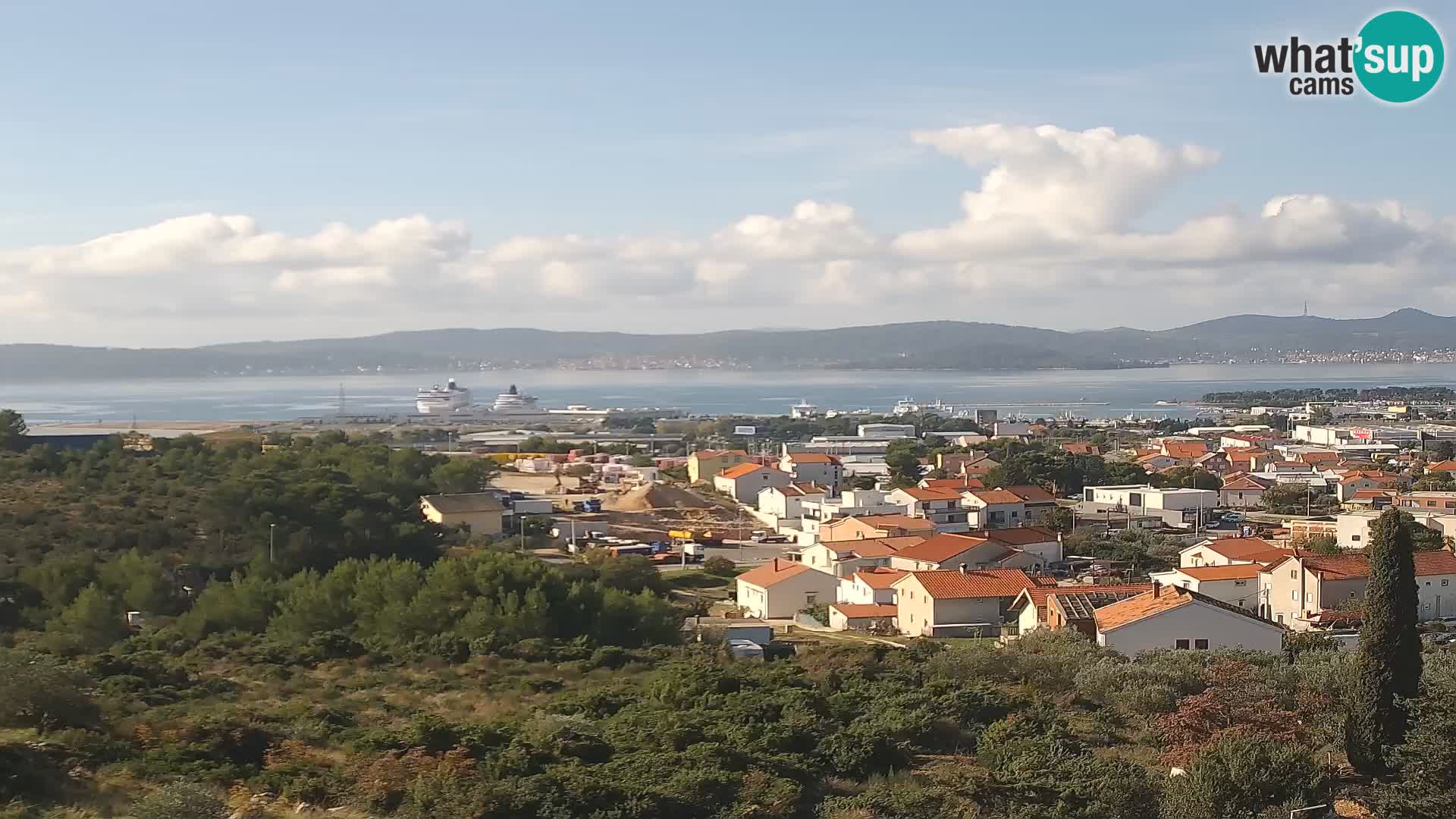 Zadar Port Gazenica Webcam Panorama, Zadar, Croatie