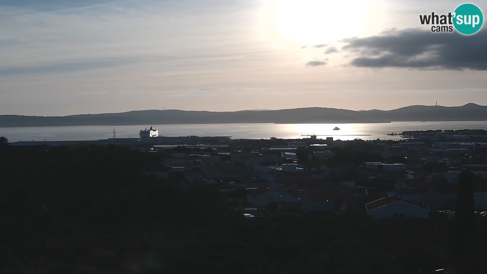 Zadar Port Gazenica Webcam Panorama, Zadar, Croatia