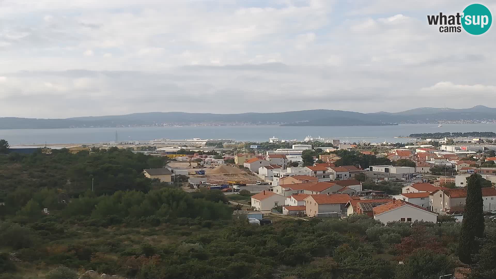 Zadar Port Gazenica Webcam Panorama, Zadar, Kroatien