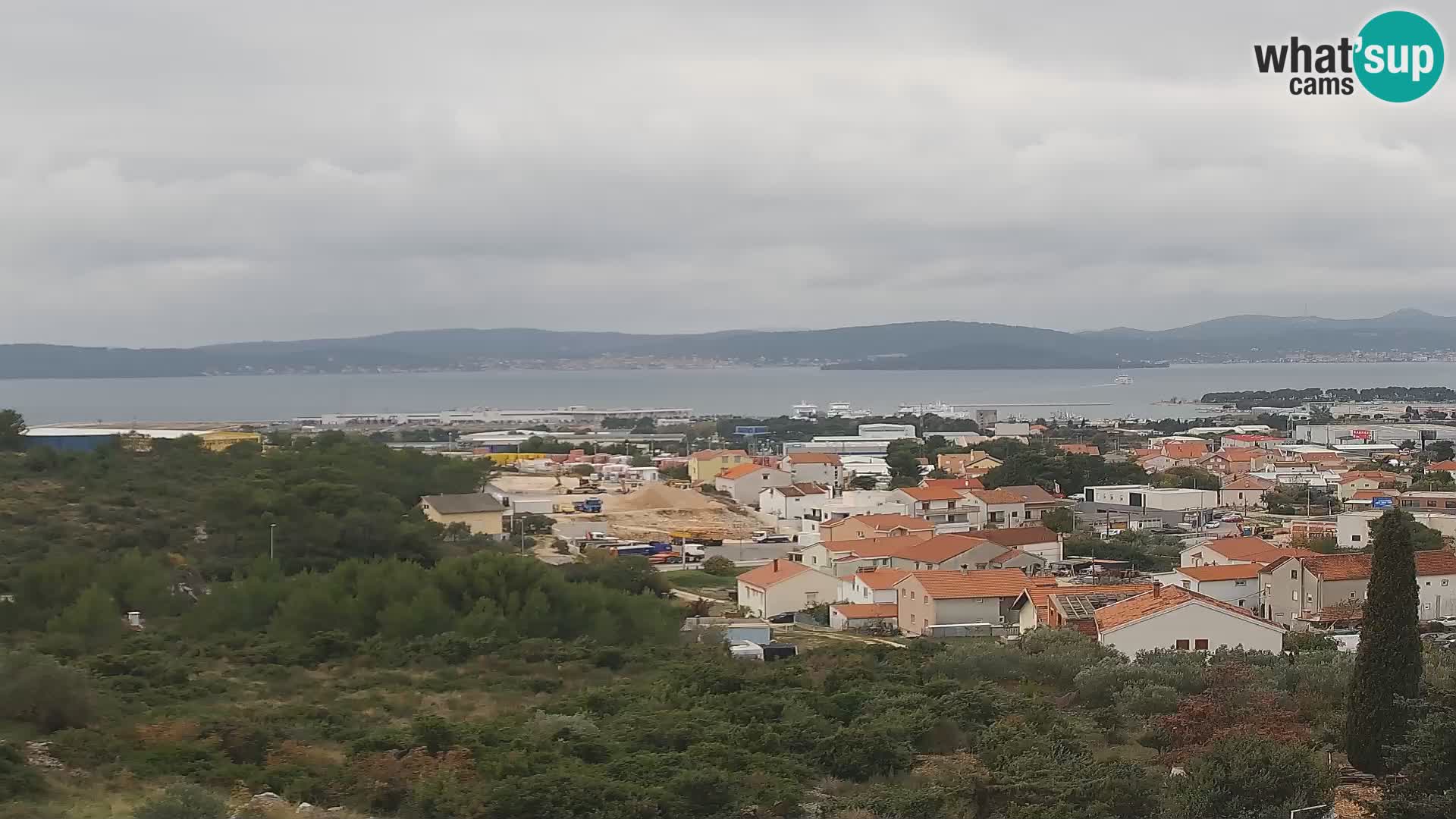 Panoramska web kamera Luke Gaženica u Zadru, Hrvatska