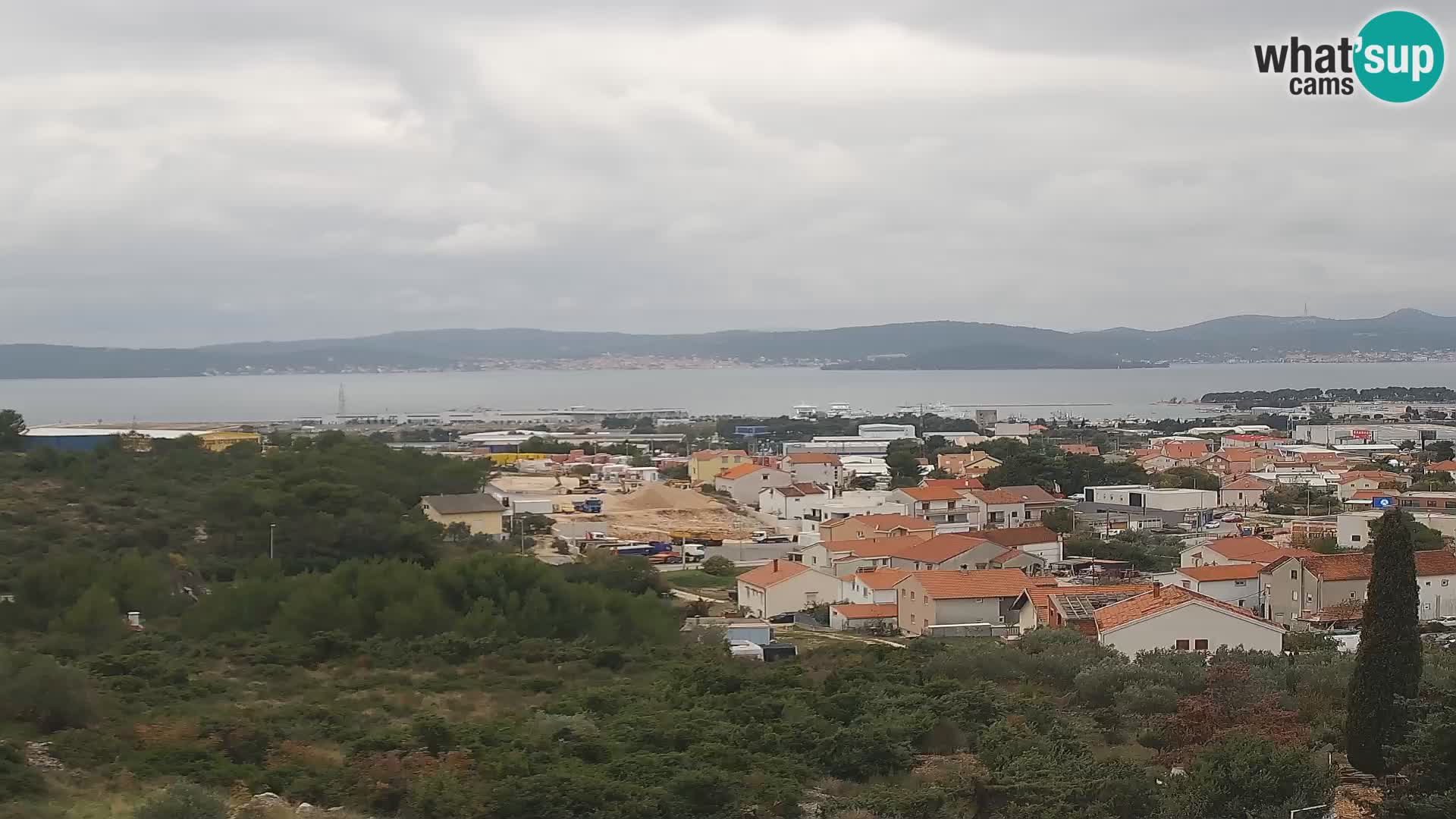 Zadar Pristanišče Gazenica s panoramsko spletno kamero, Zadar, Hrvaška
