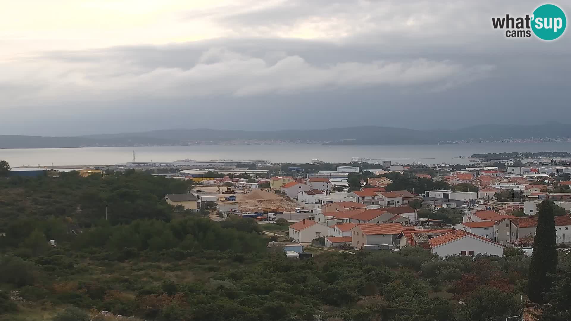 Zadar Pristanišče Gazenica s panoramsko spletno kamero, Zadar, Hrvaška