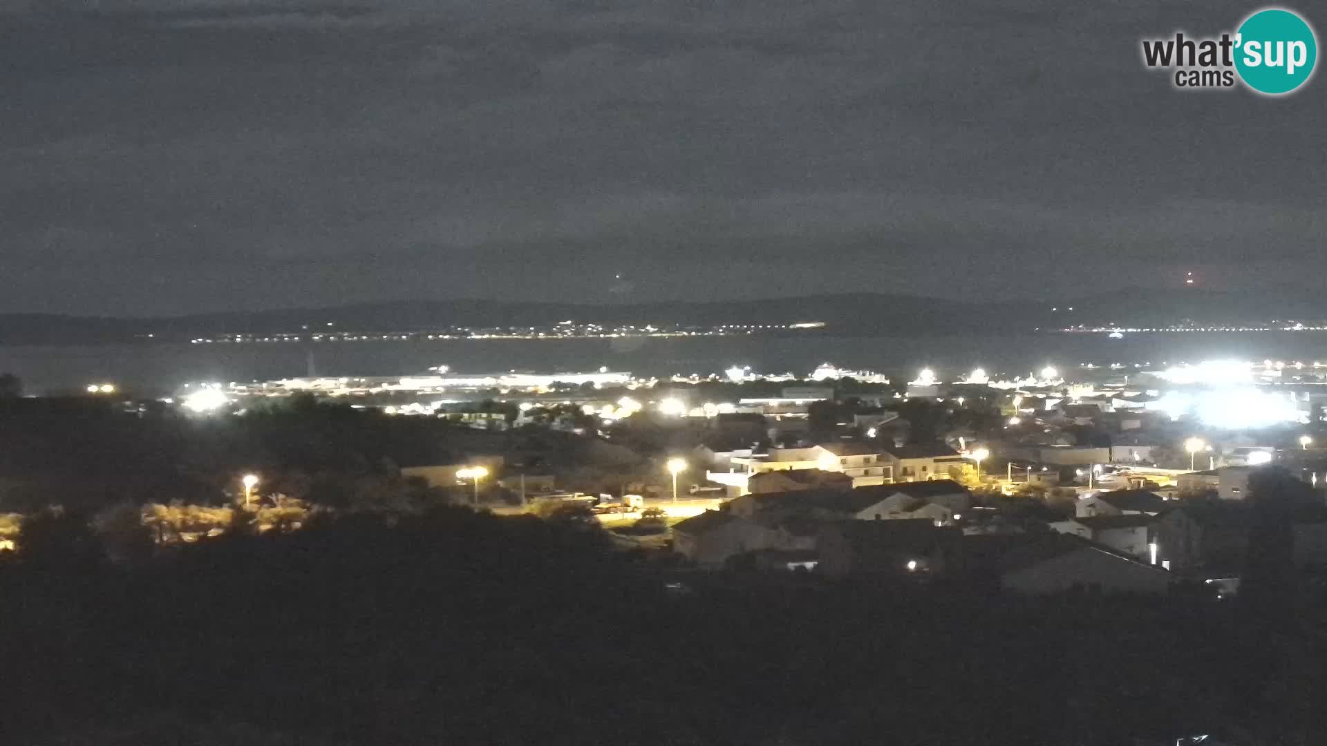 Panoramska web kamera Luke Gaženica u Zadru, Hrvatska