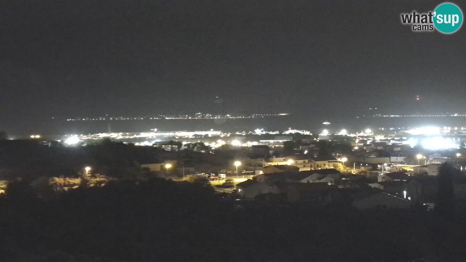 Panoramska web kamera Luke Gaženica u Zadru, Hrvatska