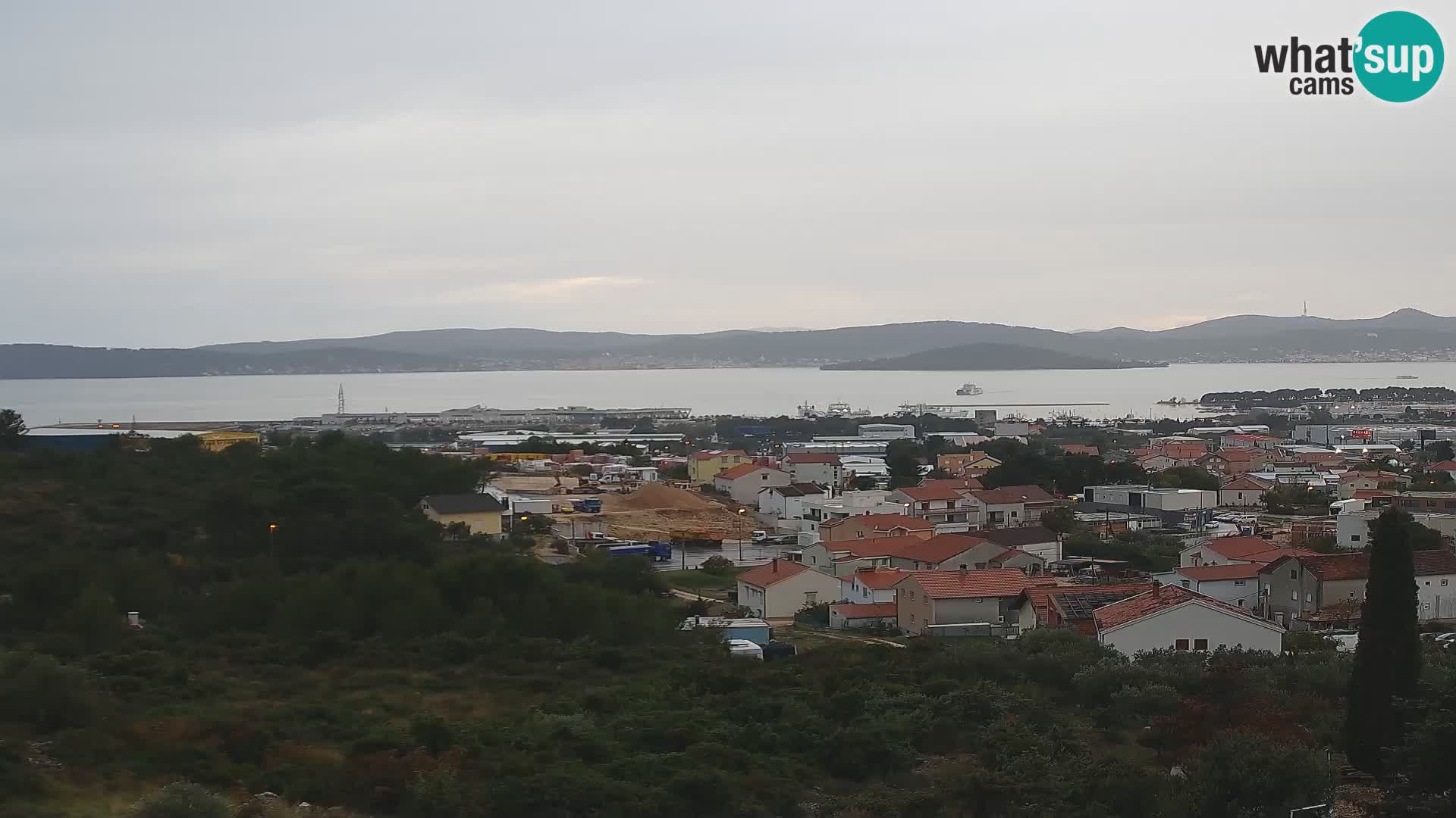 Zadar Port Gazenica Webcam Panorama, Zadar, Croatie