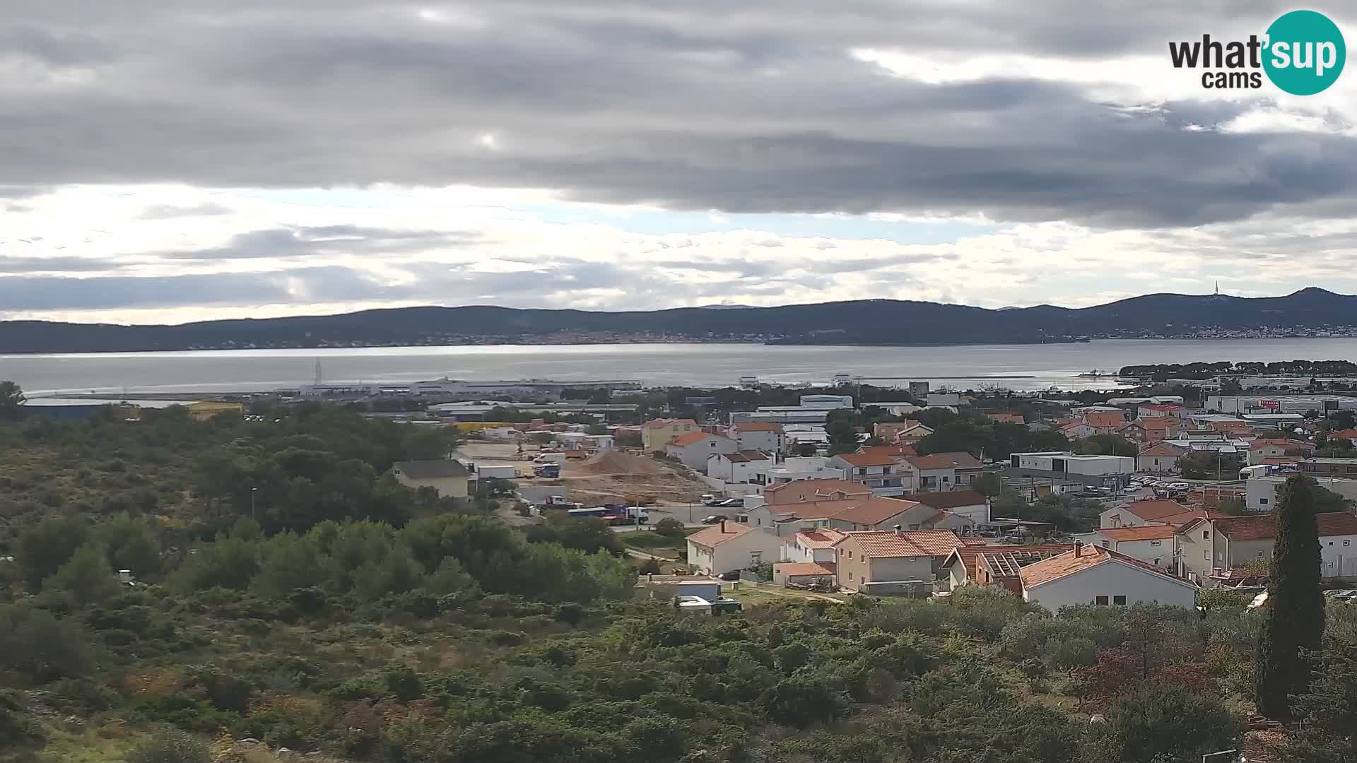 Zadar Port Gazenica Webcam Panorama, Zadar, Kroatien