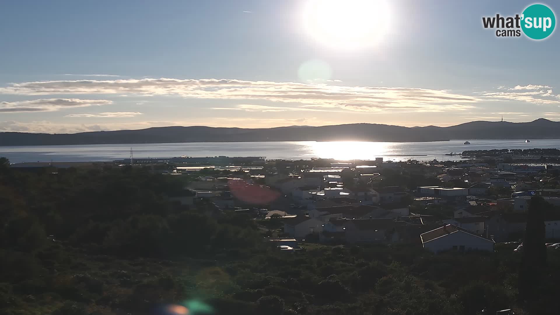 Zadar Port Gazenica Webcam Panorama, Zadar, Croatie