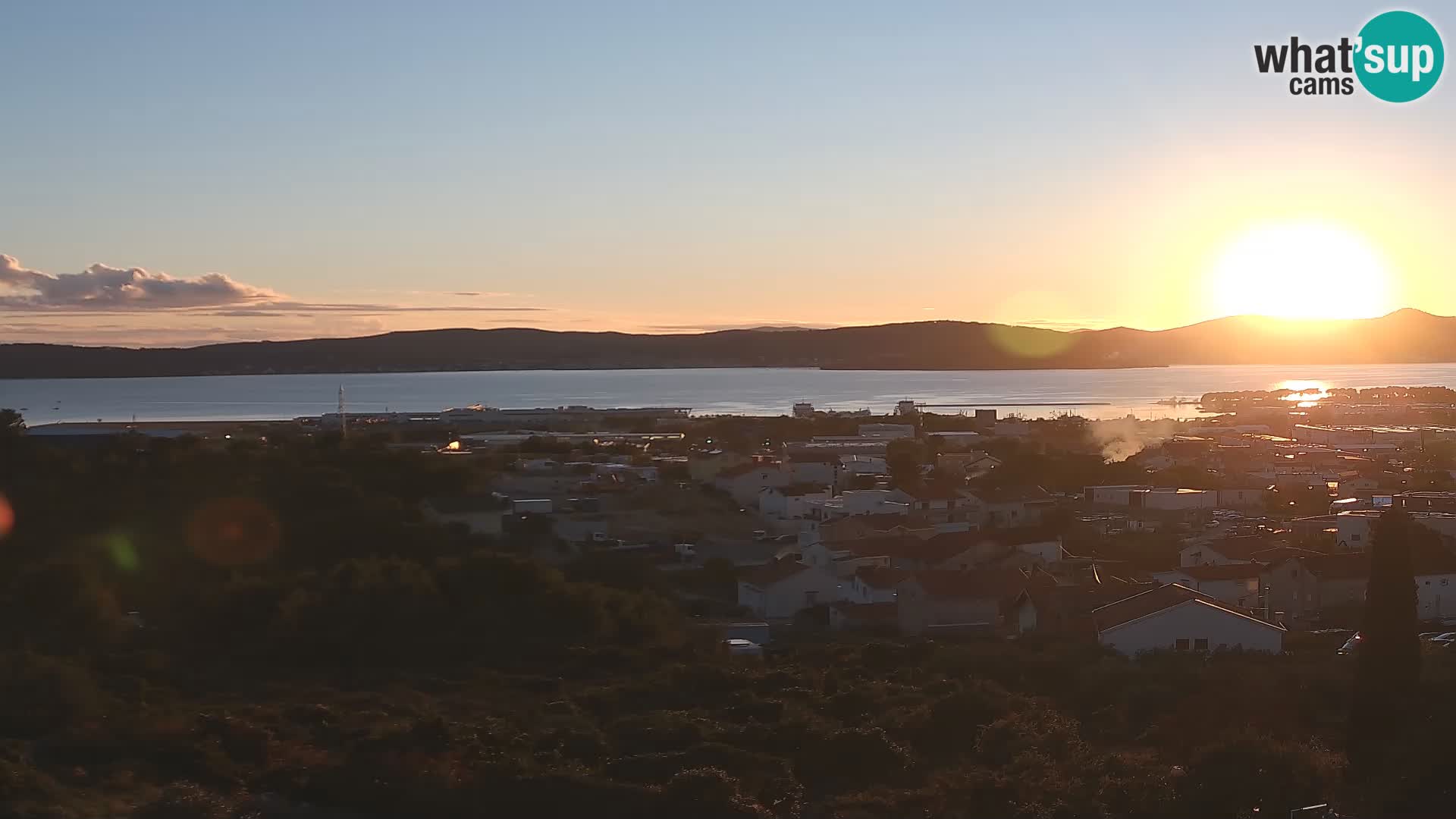 Panoramska web kamera Luke Gaženica u Zadru, Hrvatska