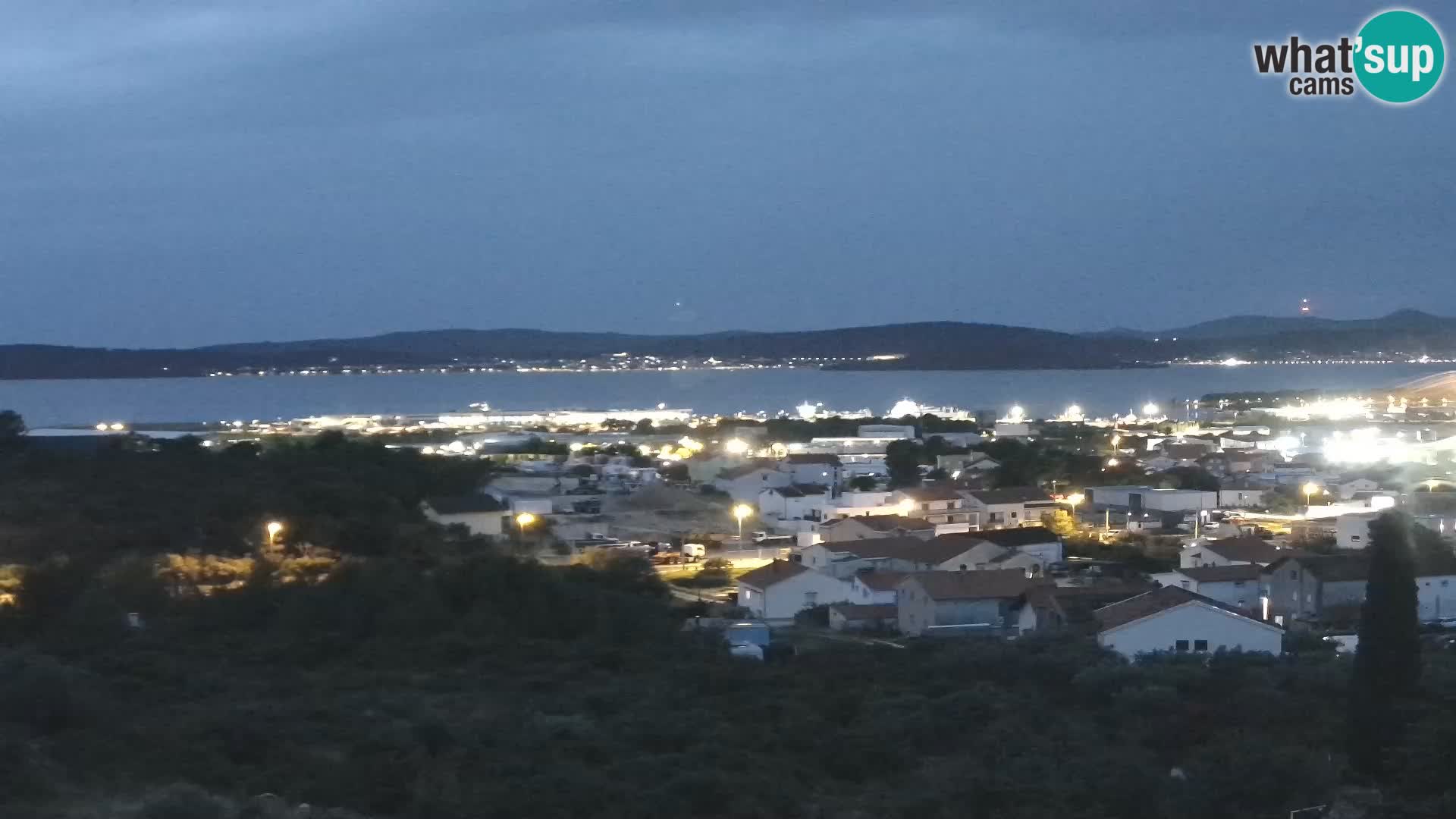 Zadar Port Gazenica Webcam Panorama, Zadar, Kroatien