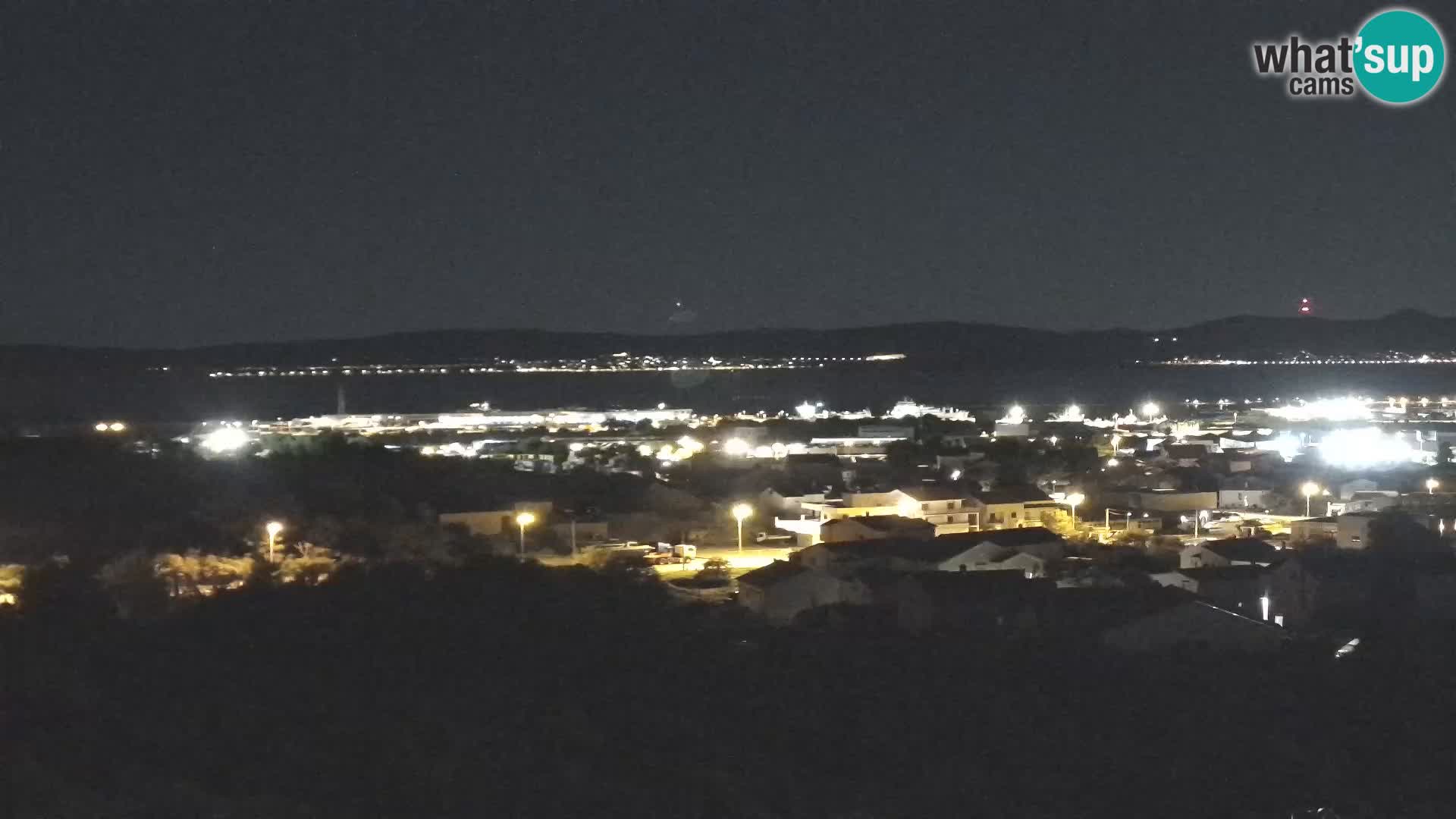 Zadar Pristanišče Gazenica s panoramsko spletno kamero, Zadar, Hrvaška