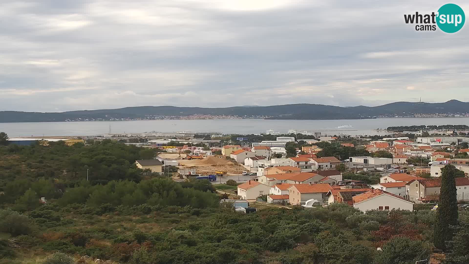 Zadar Port Gazenica Webcam Panorama, Zadar, Croatia