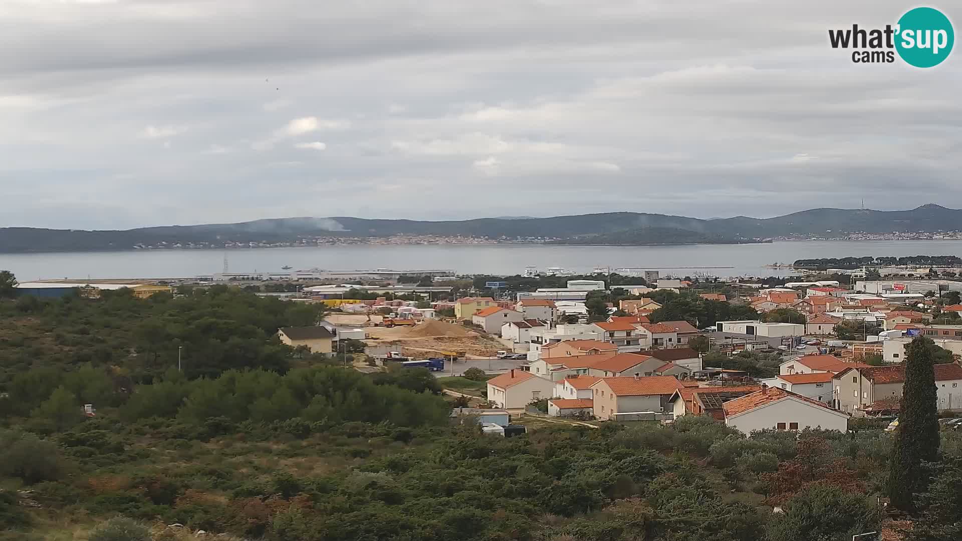 Zadar Port Gazenica Webcam Panorama, Zadar, Croatia