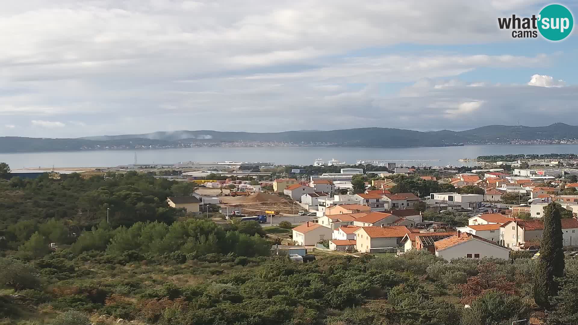 Zadar Pristanišče Gazenica s panoramsko spletno kamero, Zadar, Hrvaška