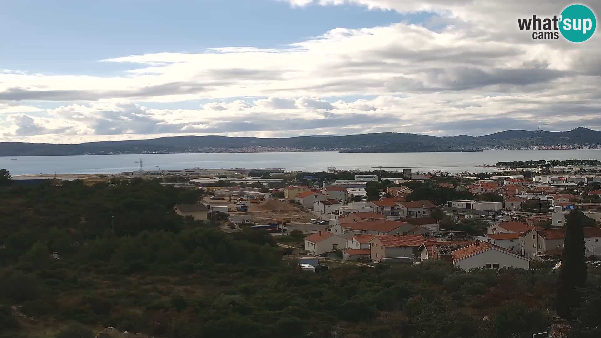 Panorama de la Webcam del Puerto Gazenica de Zadar, Zadar, Croacia