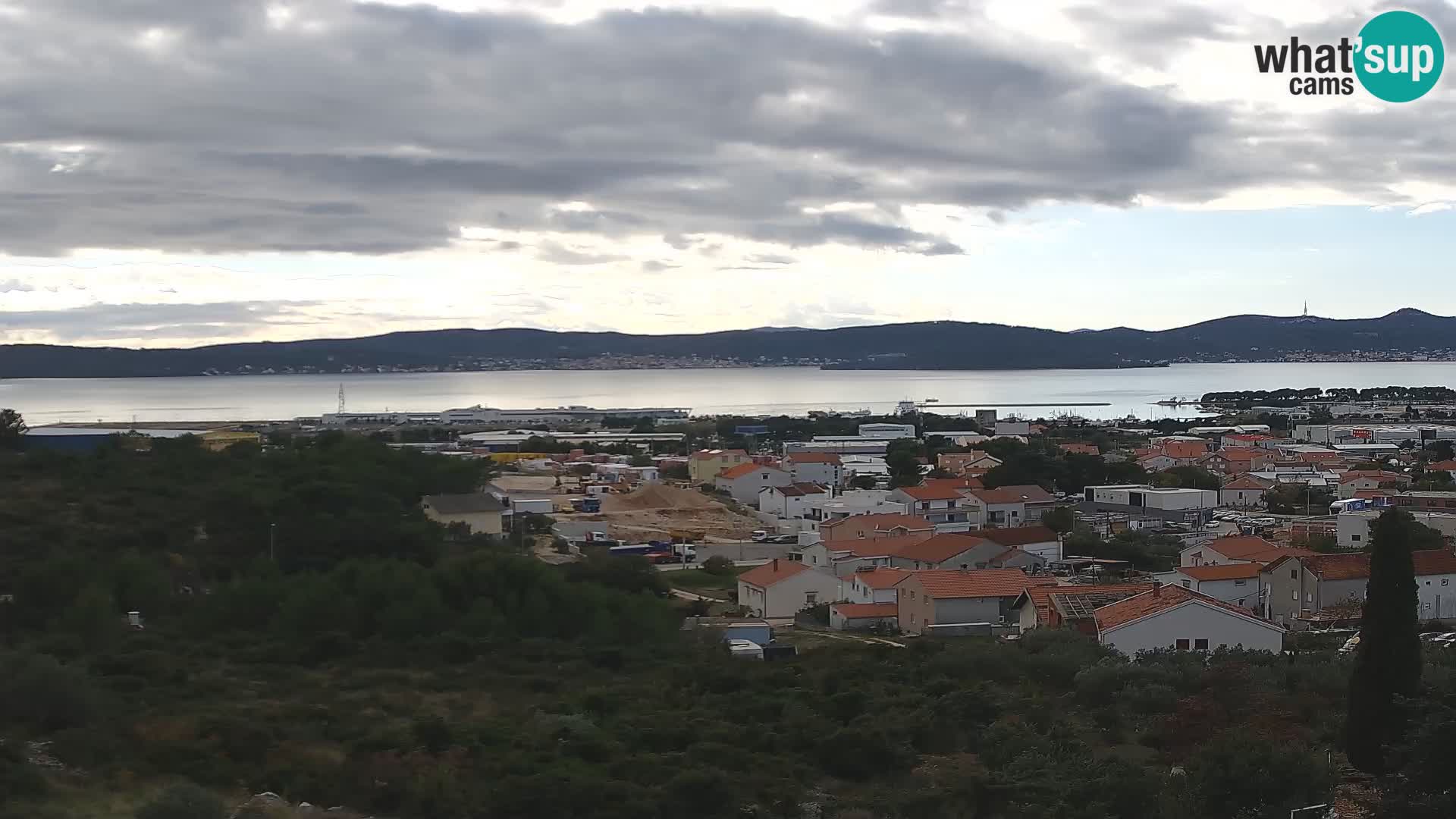 Panorama de la Webcam del Puerto Gazenica de Zadar, Zadar, Croacia
