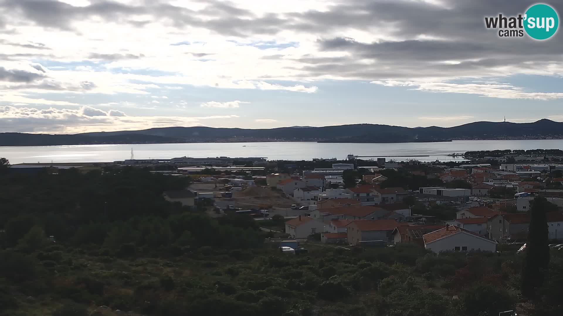 Panoramska web kamera Luke Gaženica u Zadru, Hrvatska