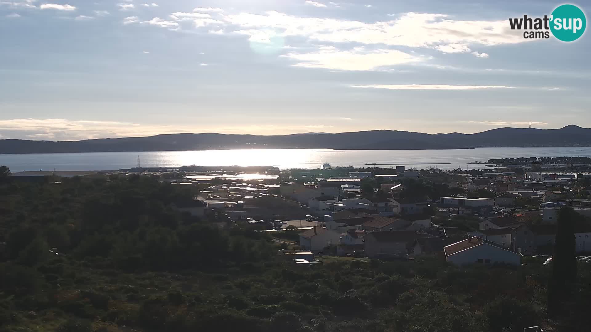Zadar Pristanišče Gazenica s panoramsko spletno kamero, Zadar, Hrvaška