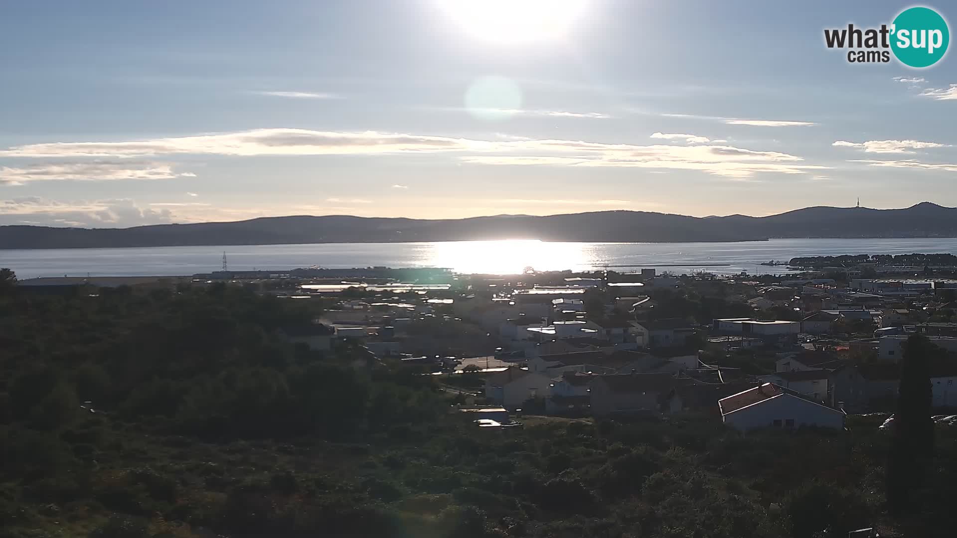Zadar Pristanišče Gazenica s panoramsko spletno kamero, Zadar, Hrvaška