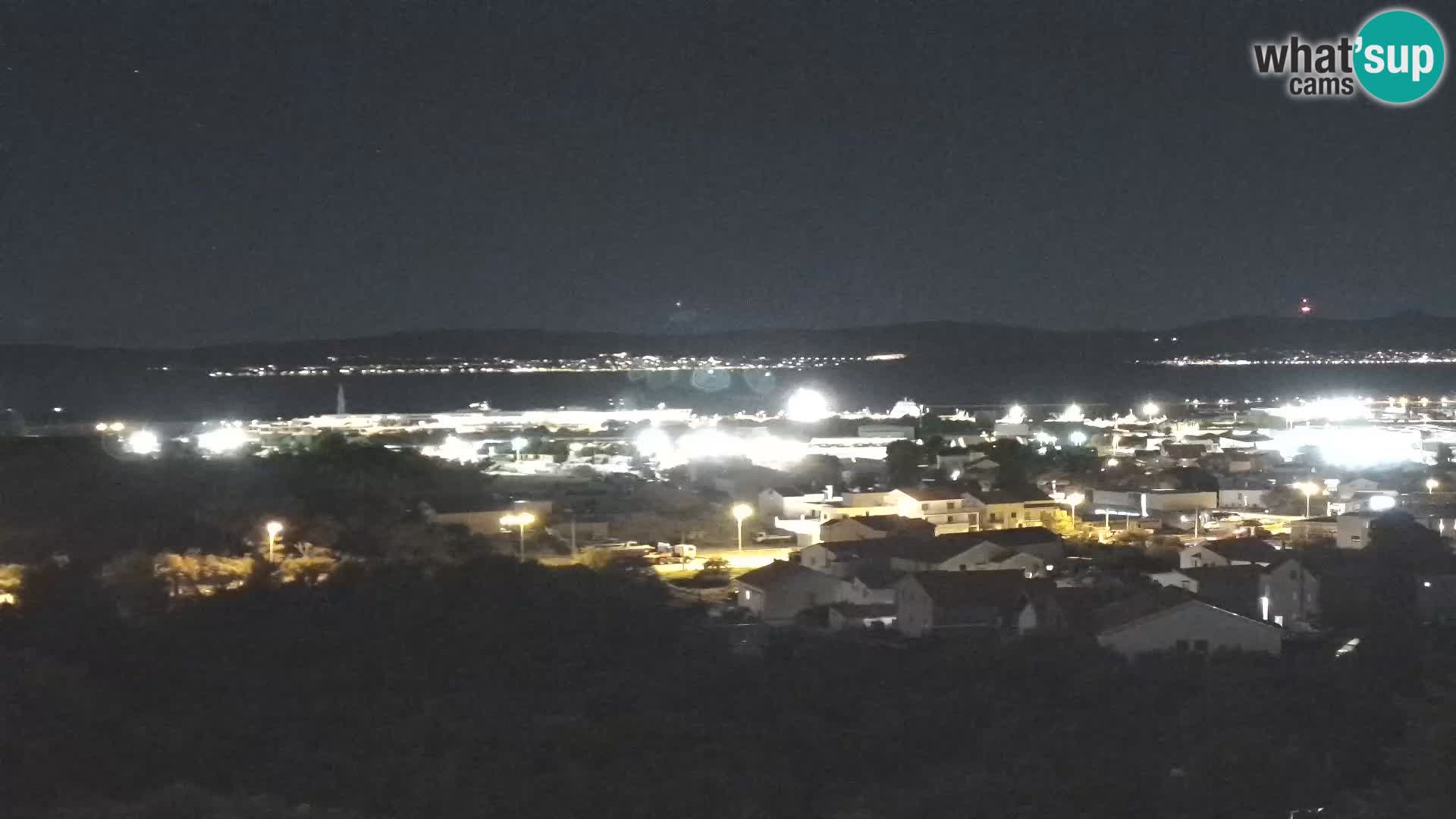 Panoramska web kamera Luke Gaženica u Zadru, Hrvatska