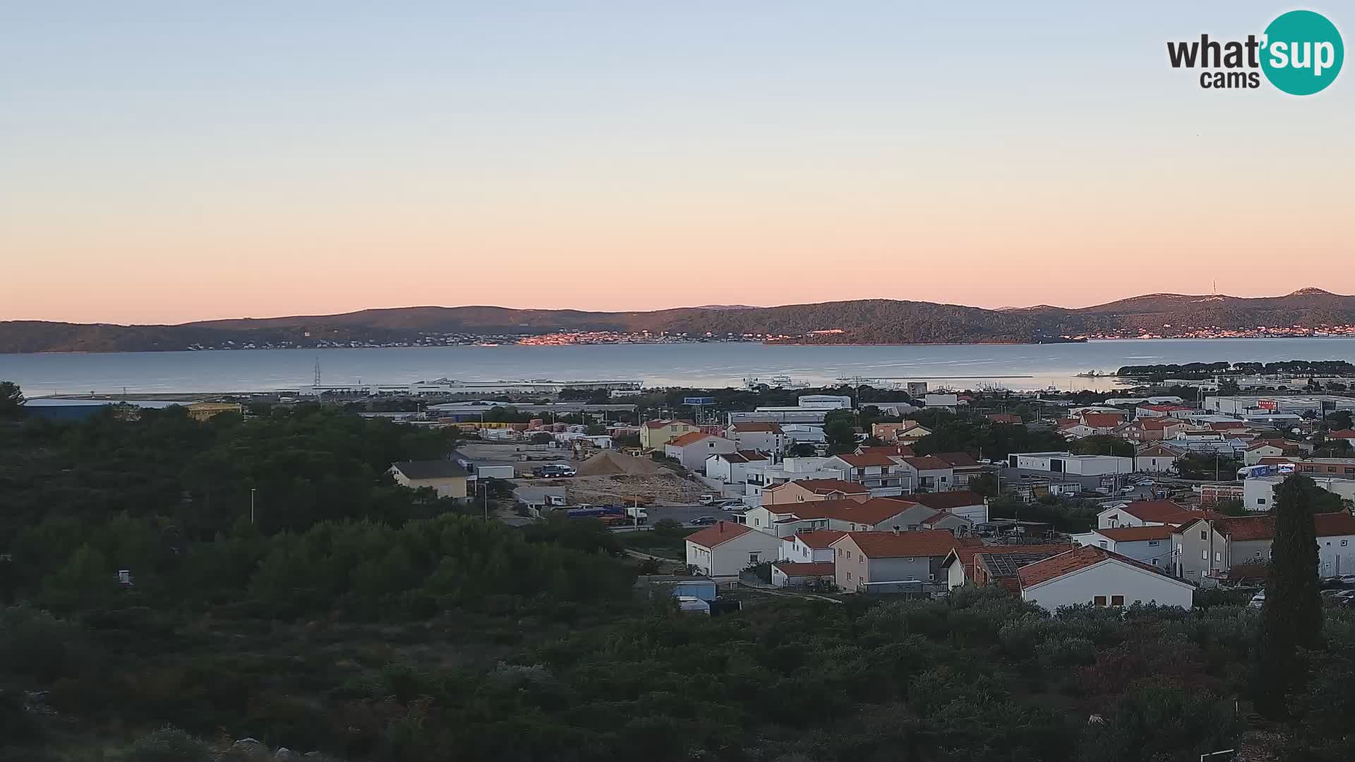 Panoramska web kamera Luke Gaženica u Zadru, Hrvatska