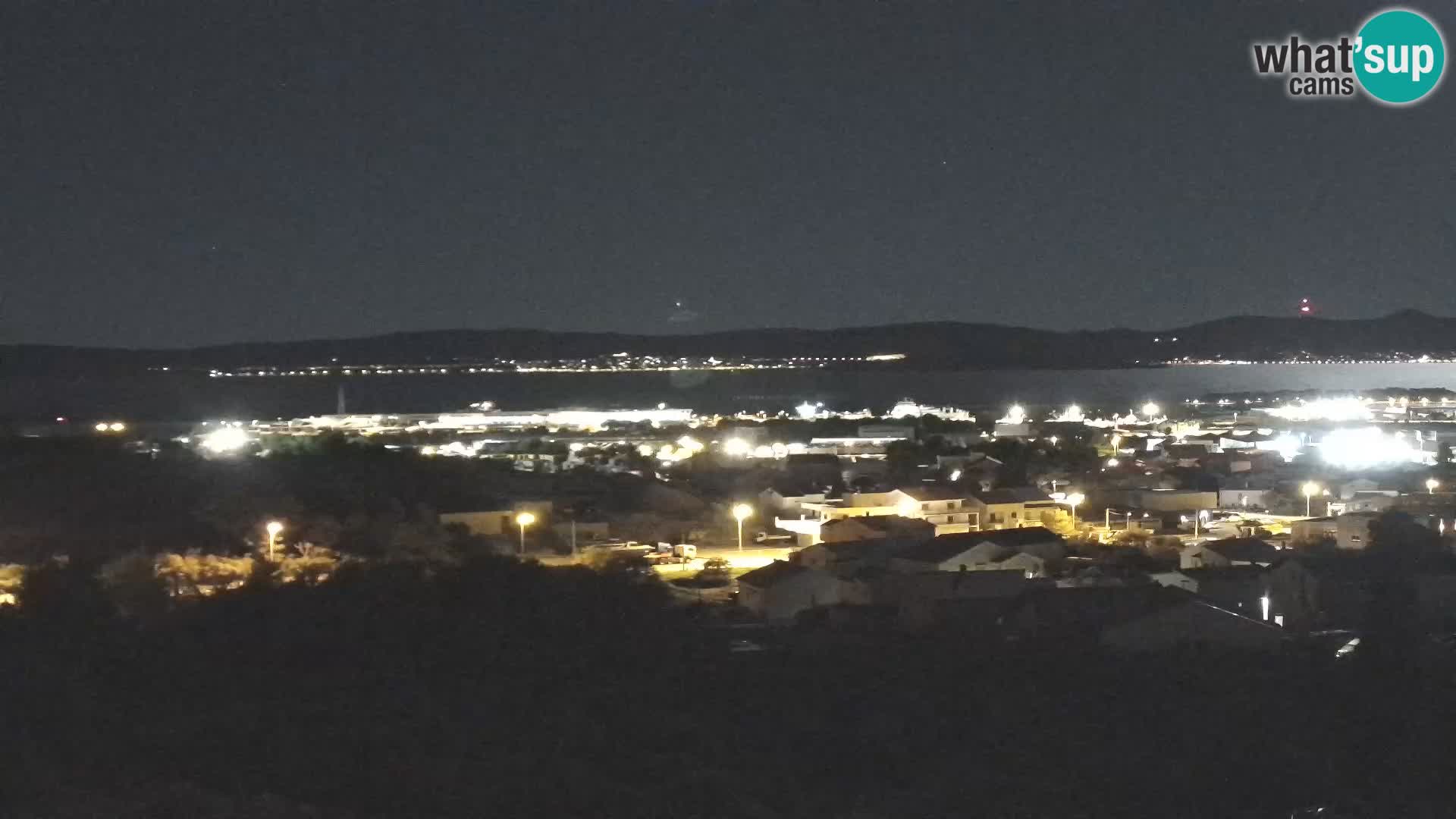 Zadar Pristanišče Gazenica s panoramsko spletno kamero, Zadar, Hrvaška