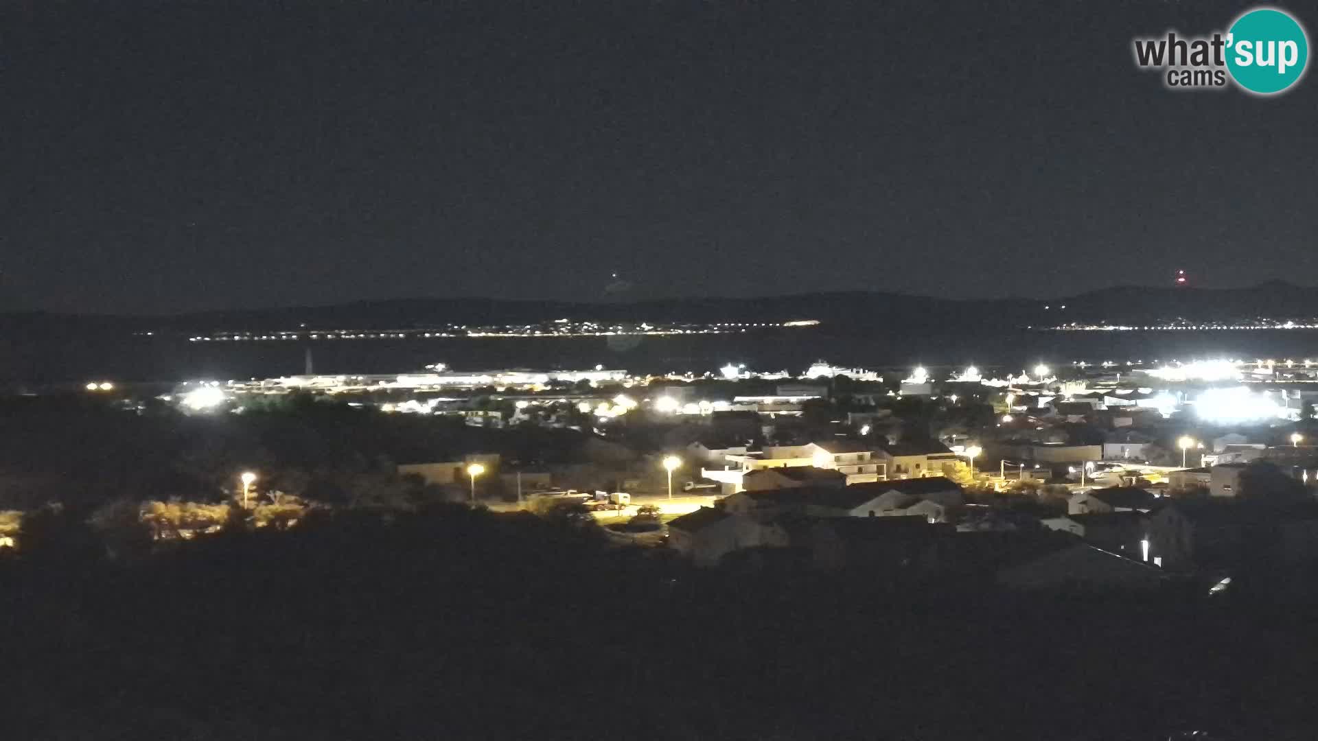 Panorama de la Webcam del Puerto Gazenica de Zadar, Zadar, Croacia