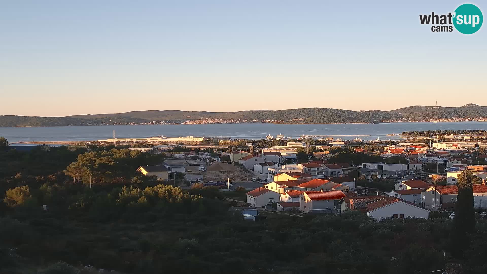 Zadar Port Gazenica Webcam Panorama, Zadar, Croatia