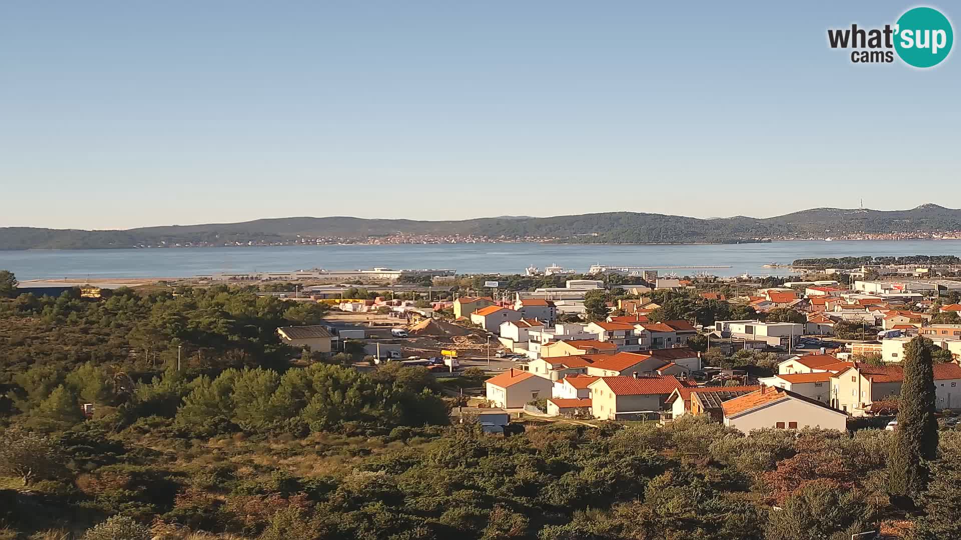 Zadar Port Gazenica Webcam Panorama, Zadar, Croatia
