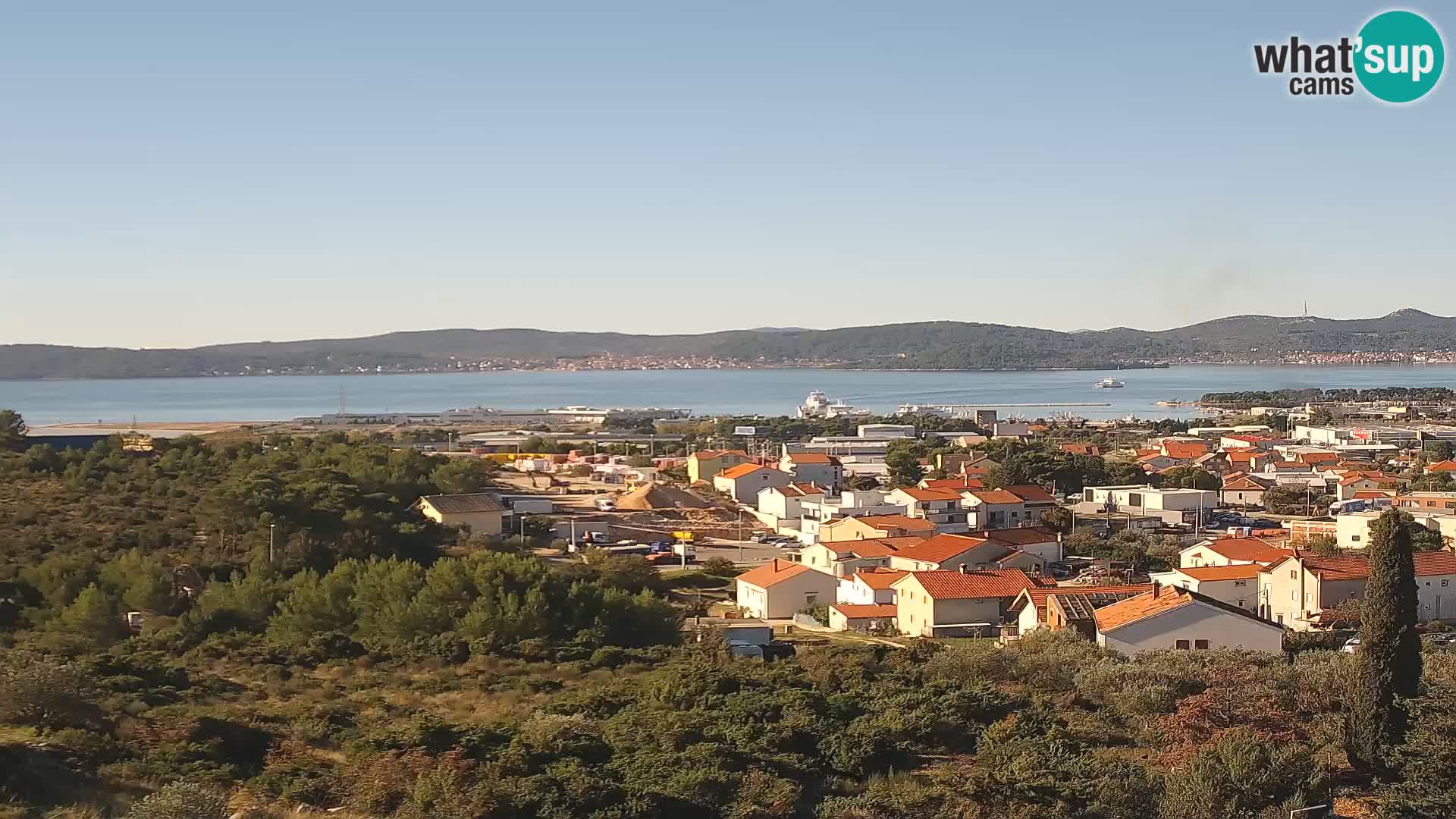 Zadar Port Gazenica Webcam Panorama, Zadar, Croatia