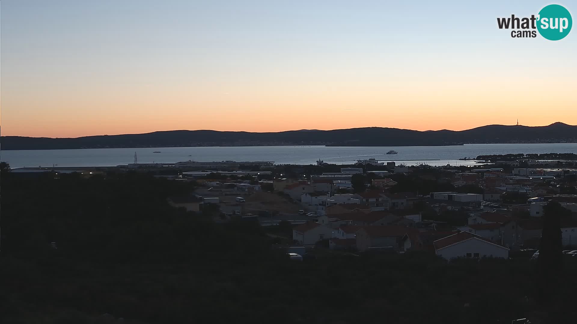 Zadar Port Gazenica Webcam Panorama, Zadar, Croatia