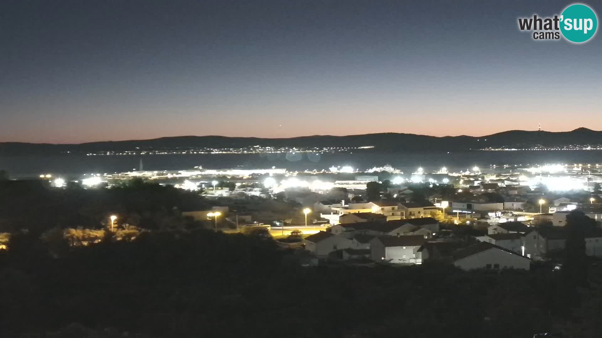 Zadar Porto di Gazenica Webcam Panorama, Zara, Croazia