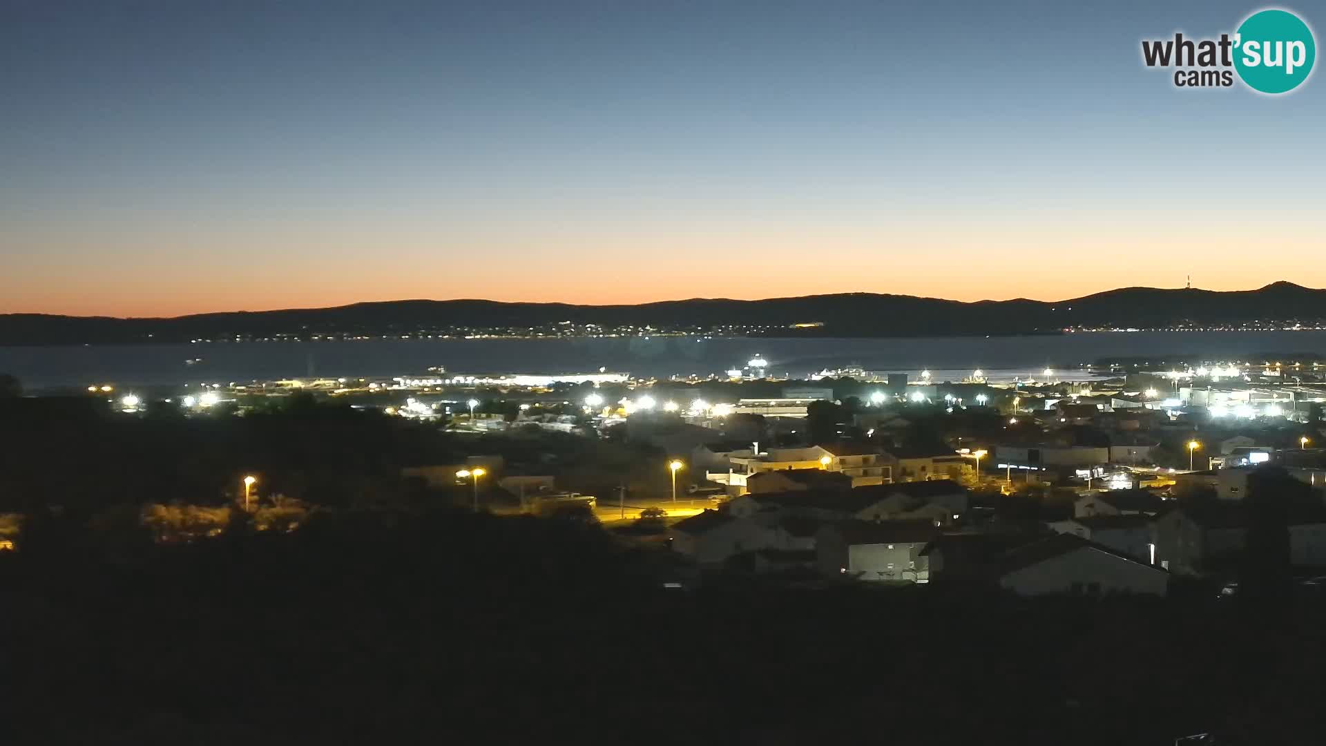 Zadar Port Gazenica Webcam Panorama, Zadar, Croatia