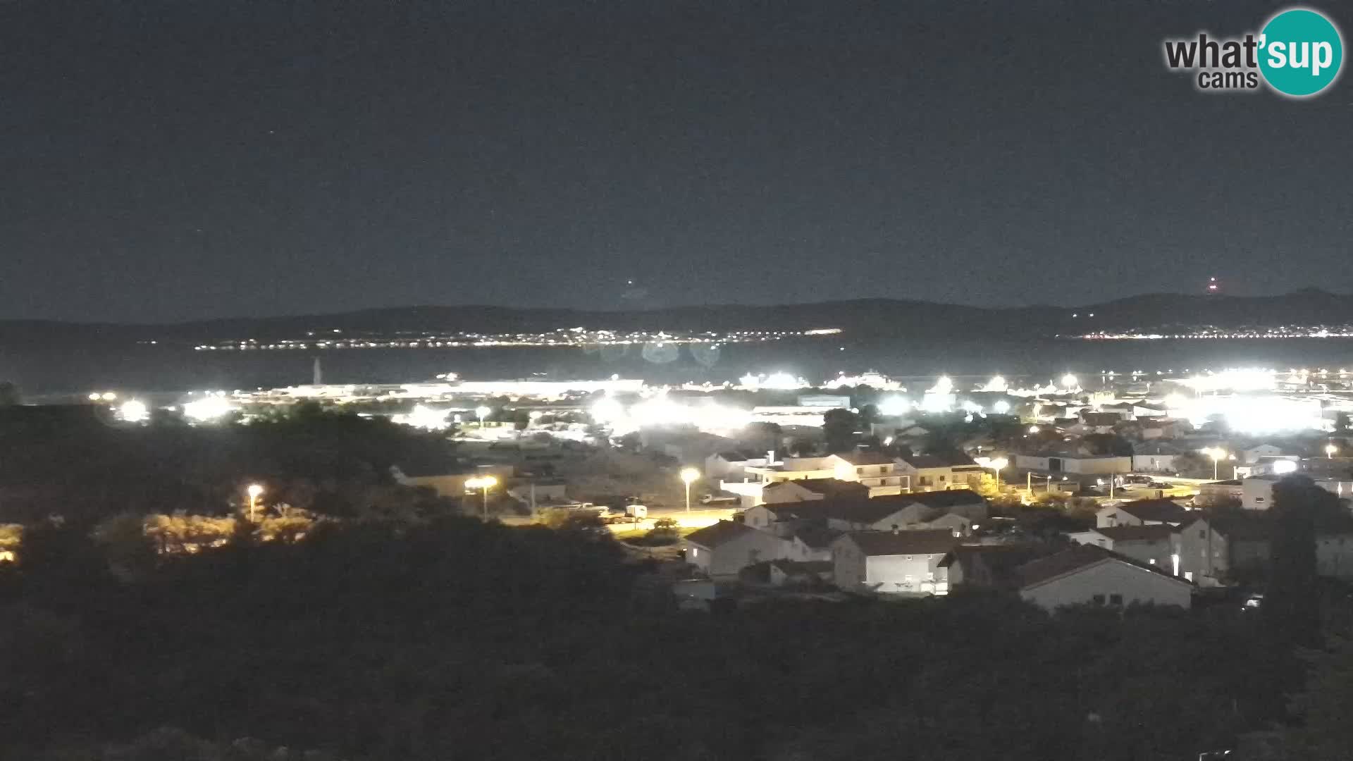 Panoramska web kamera Luke Gaženica u Zadru, Hrvatska