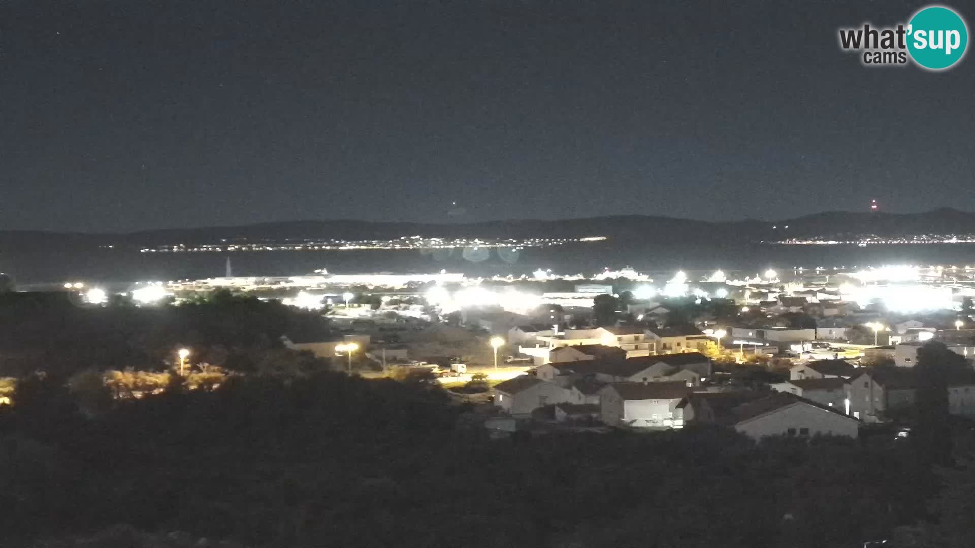 Zadar Port Gazenica Webcam Panorama, Zadar, Kroatien